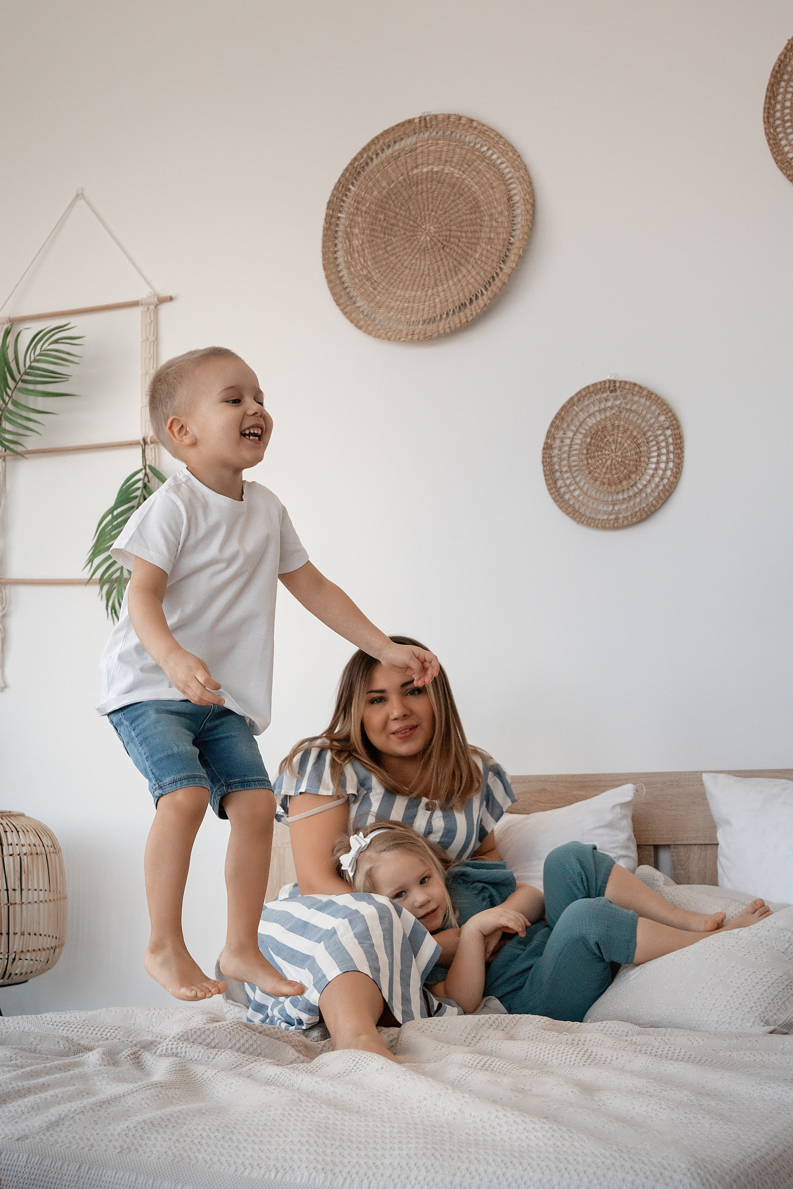 Студийная съёмка для семьи с двойняшками. Балетный фотограф в Москве Галина Молчанова