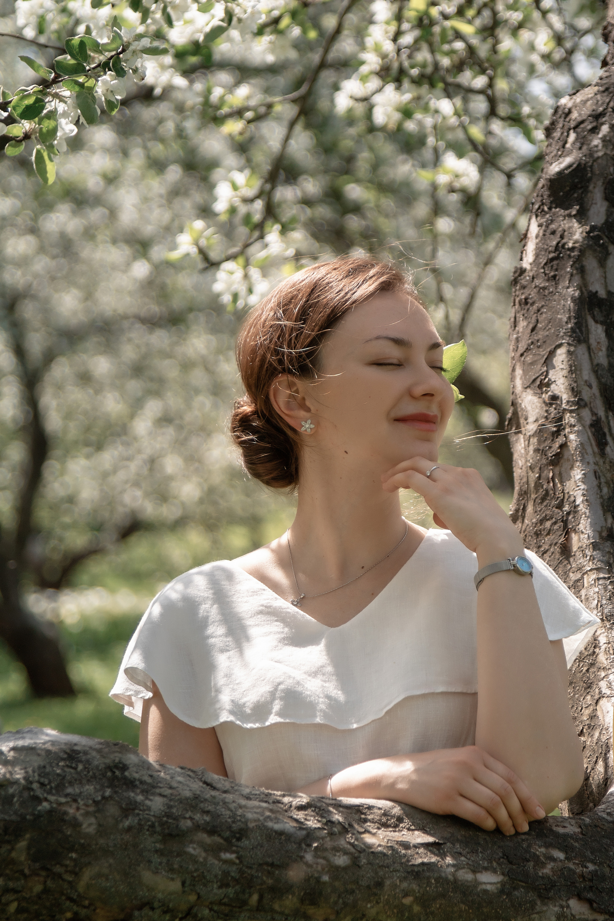 Фотосессия в цветущих садах. Балетный фотограф в Москве Галина Молчанова