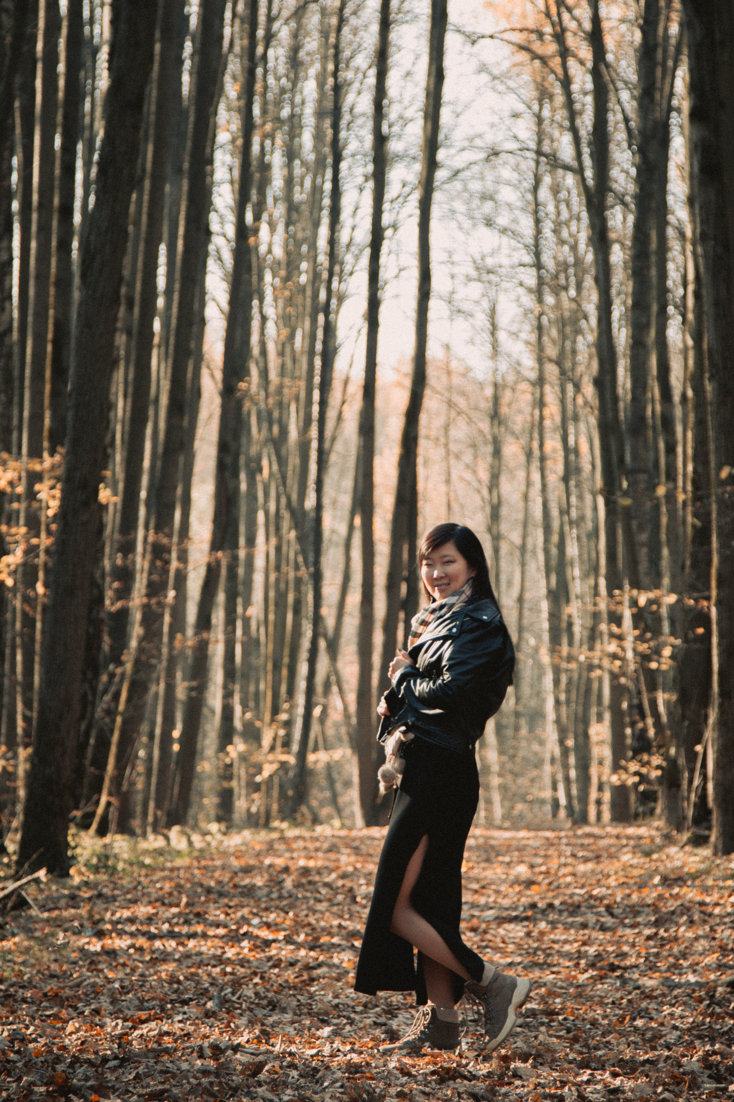Осенняя прогулка в Битцевском лесу. Балетный фотограф в Москве Галина Молчанова
