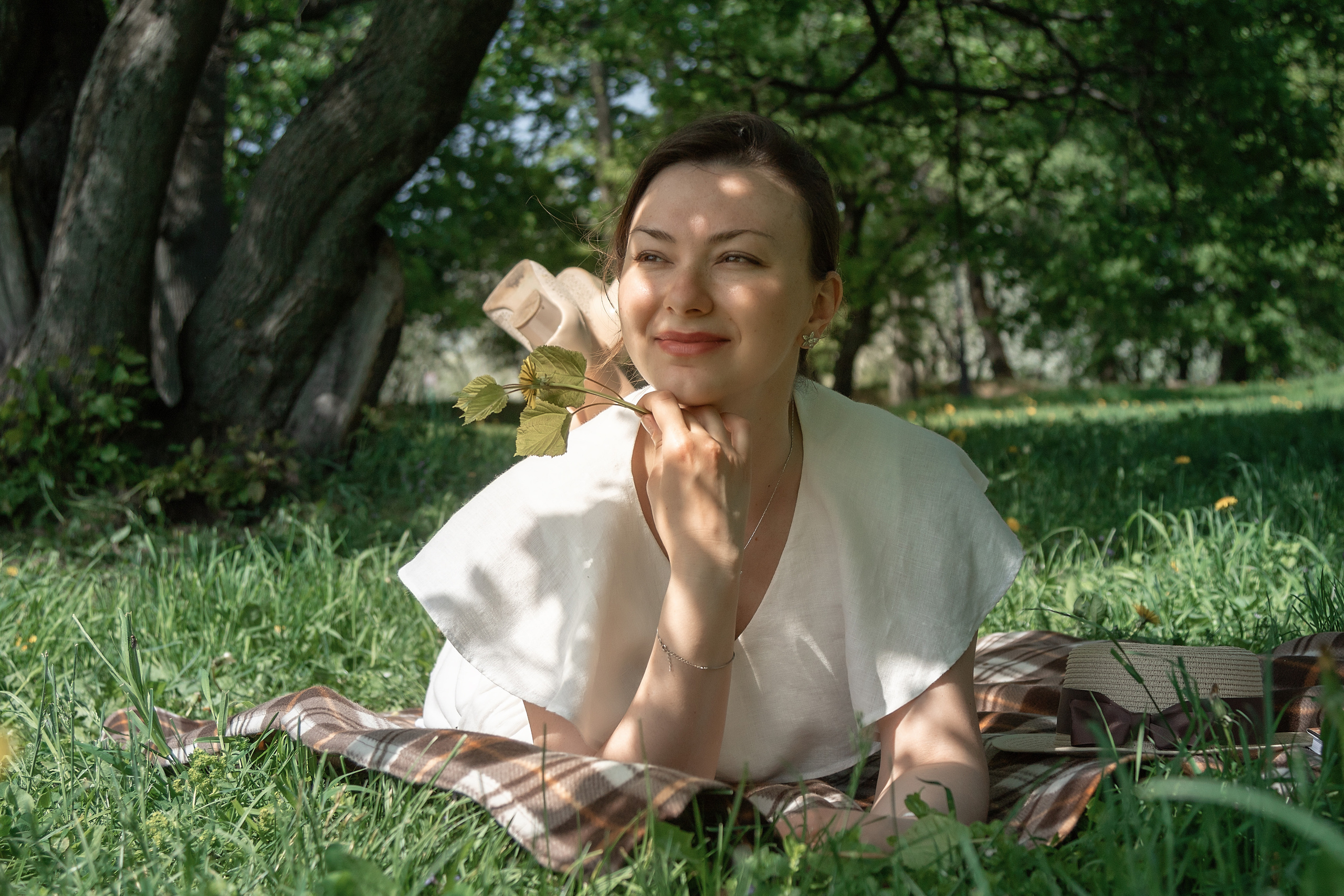 Фотосессия в цветущих садах. Балетный фотограф в Москве Галина Молчанова