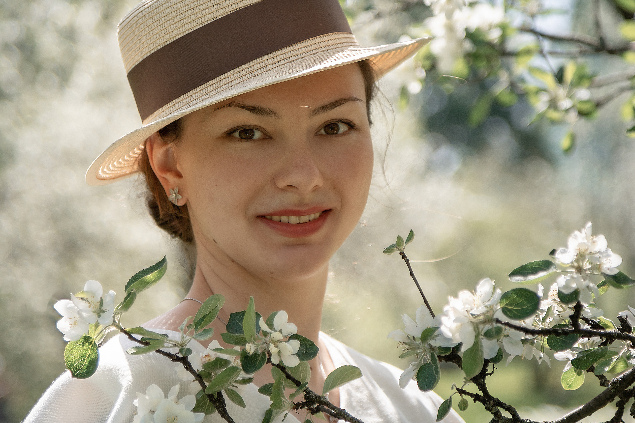 Фотосессия в цветущих садах. Балетный фотограф в Москве Галина Молчанова