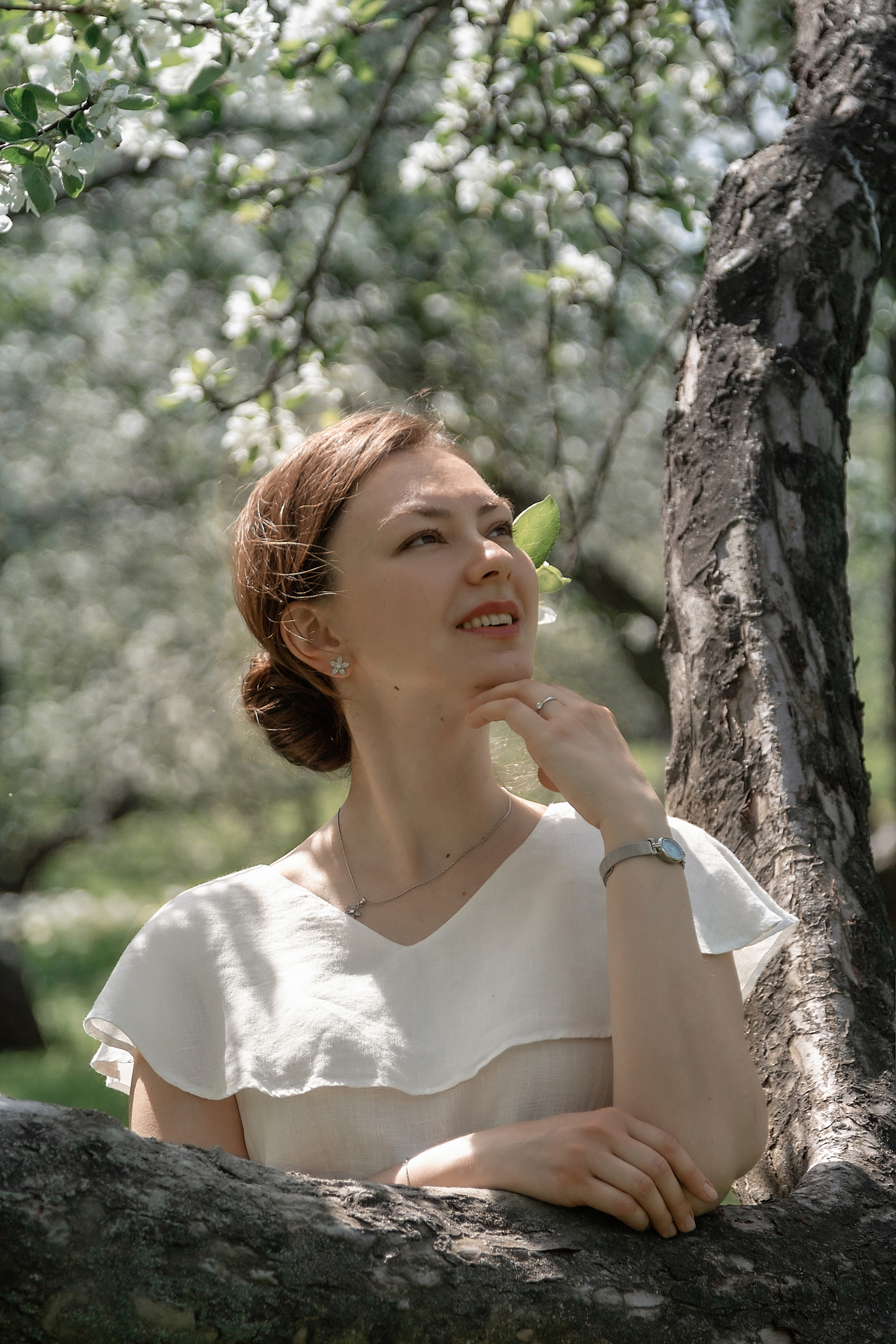 Фотосессия в цветущих садах. Балетный фотограф в Москве Галина Молчанова