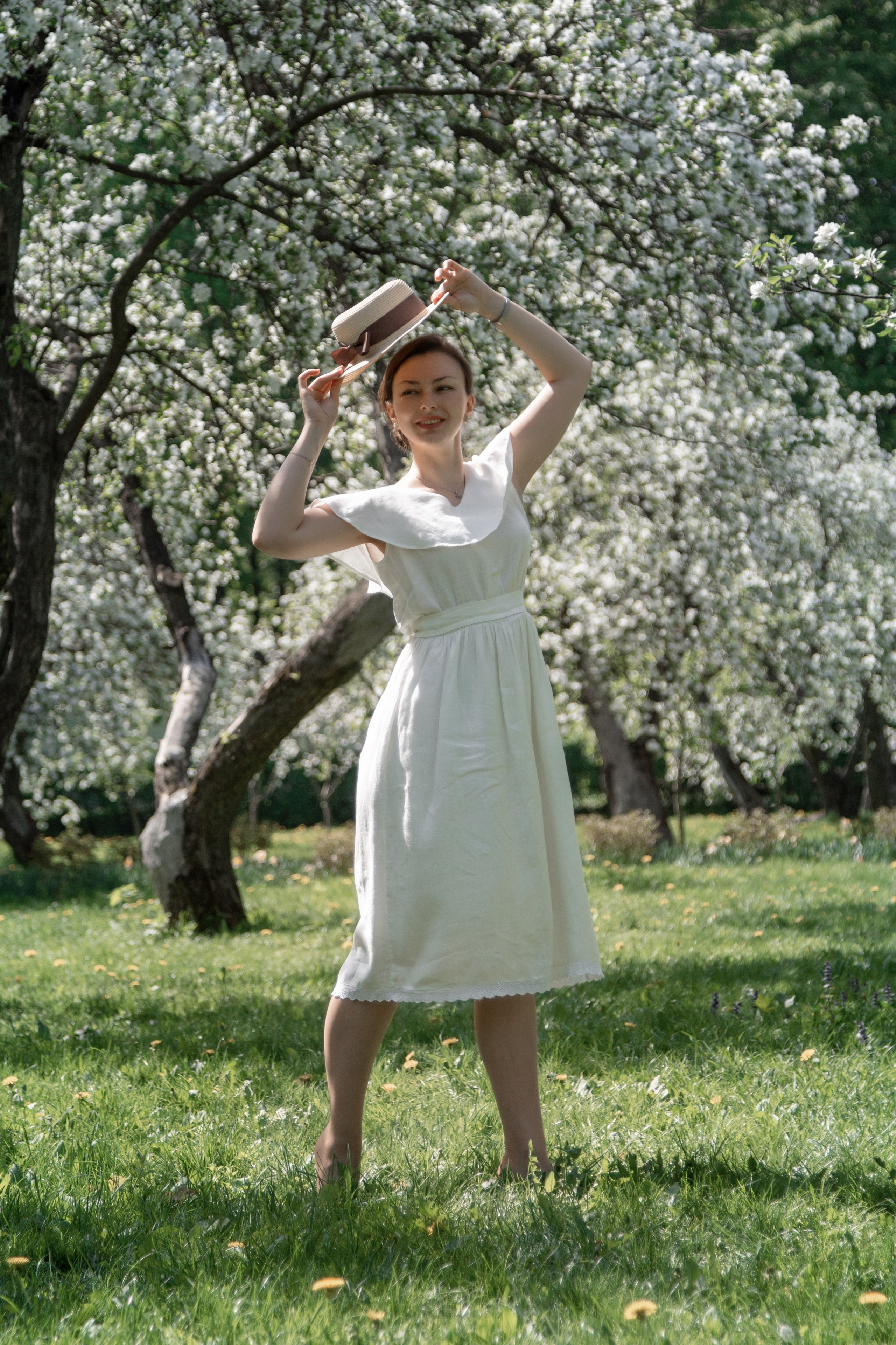 Фотосессия в цветущих садах. Балетный фотограф в Москве Галина Молчанова