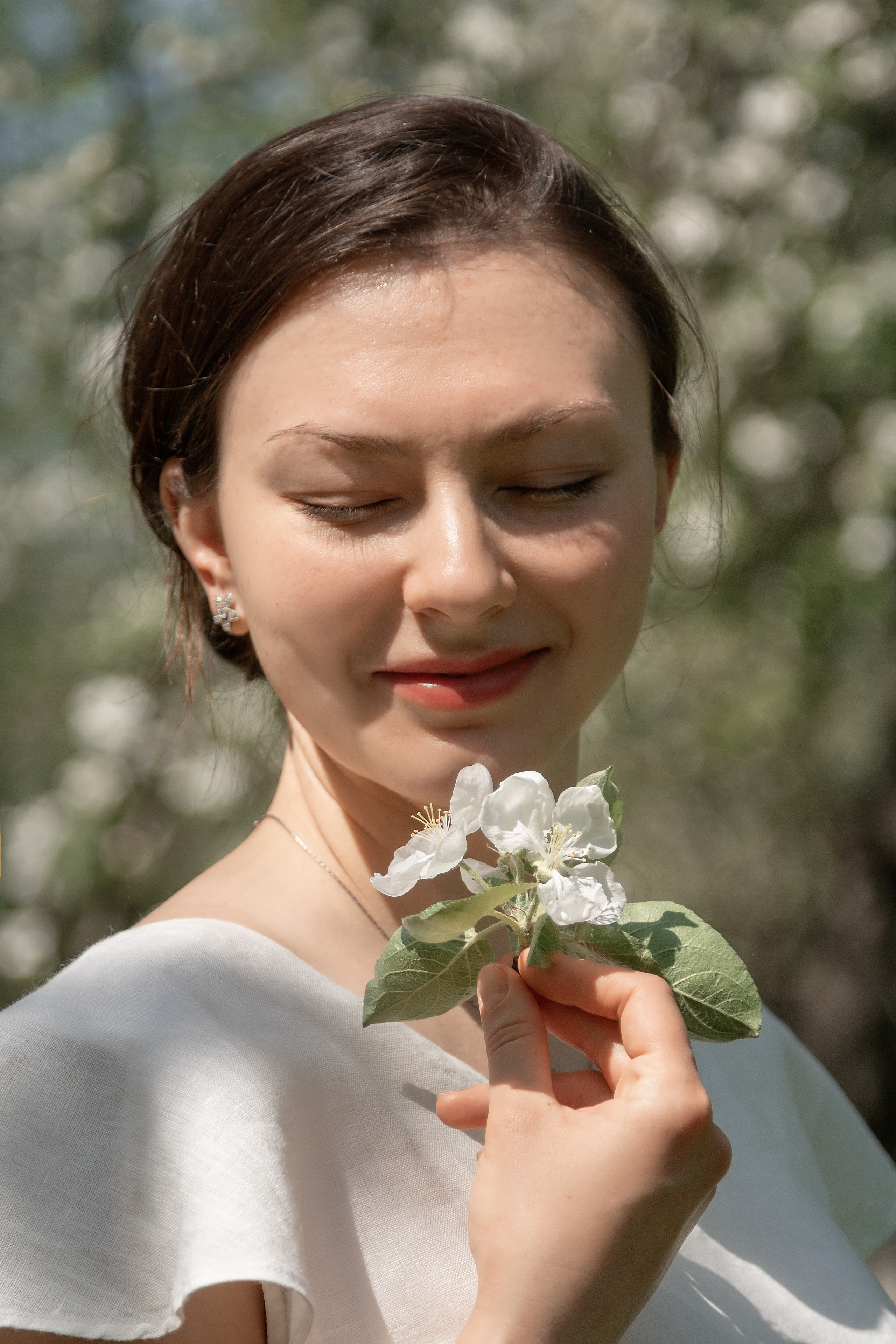 Фотосессия в цветущих садах. Балетный фотограф в Москве Галина Молчанова