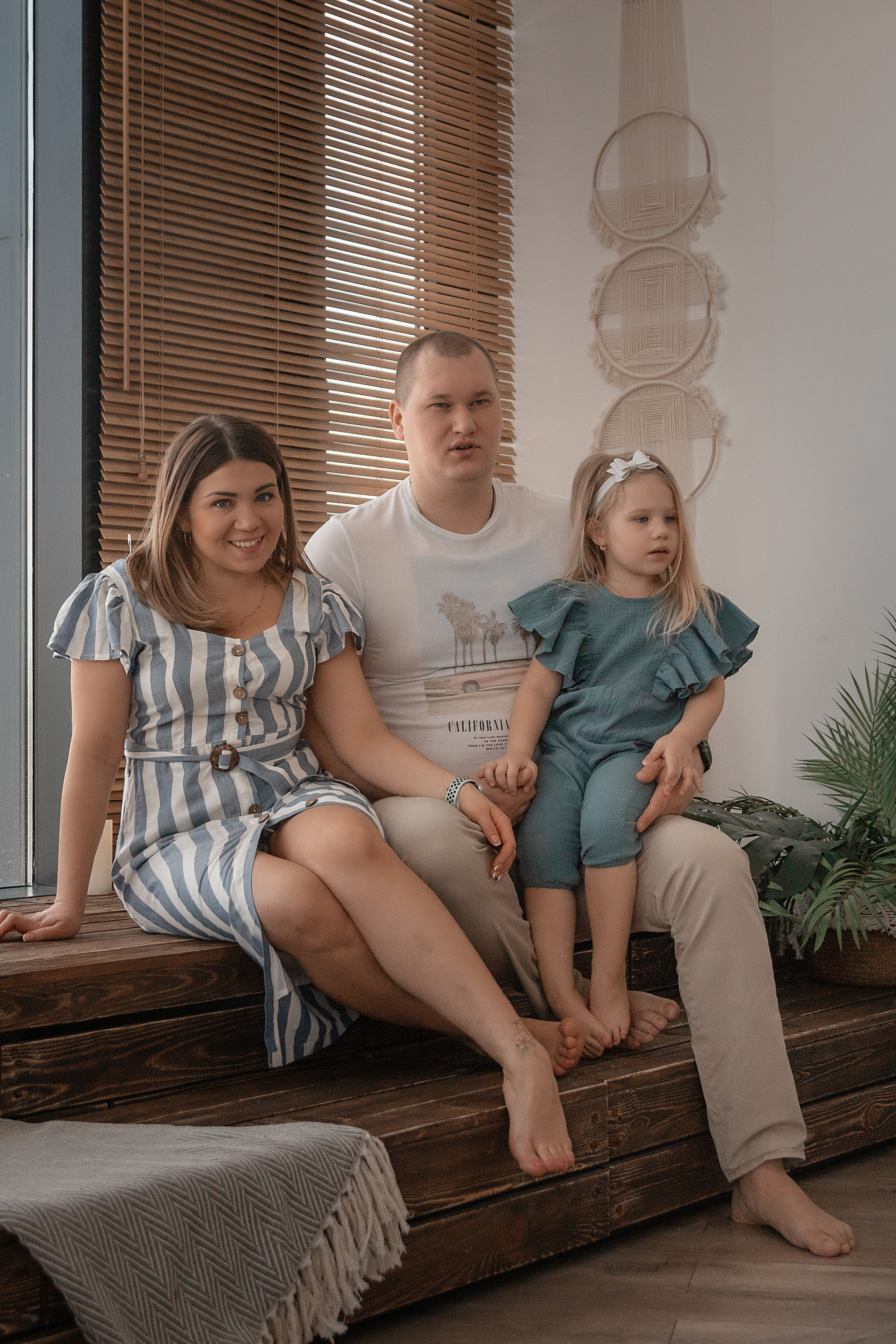 Студийная съёмка для семьи с двойняшками. Балетный фотограф в Москве Галина Молчанова