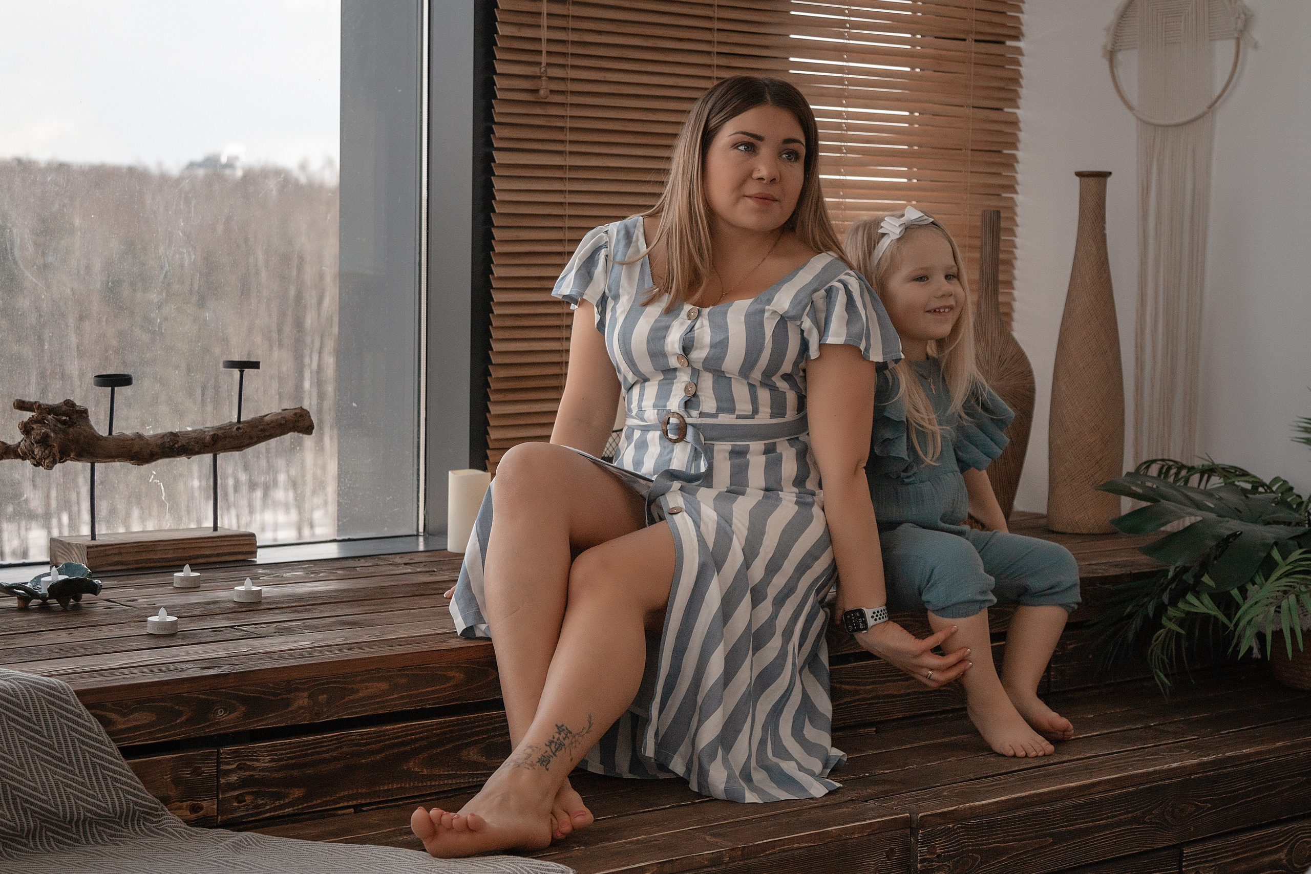 Студийная съёмка для семьи с двойняшками. Балетный фотограф в Москве Галина Молчанова