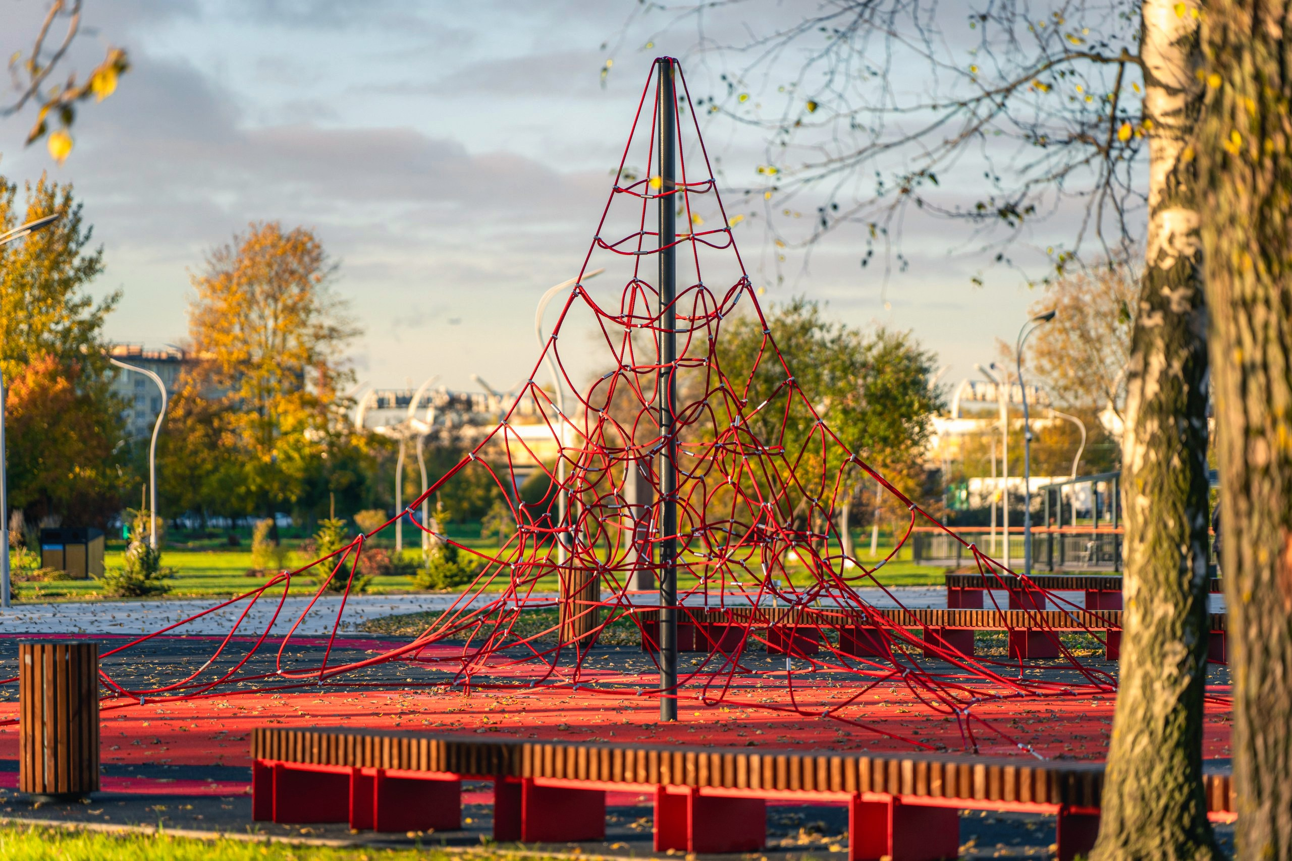 Детская площадка в Парке Авиаторов. Святослав Буньков | фотограф