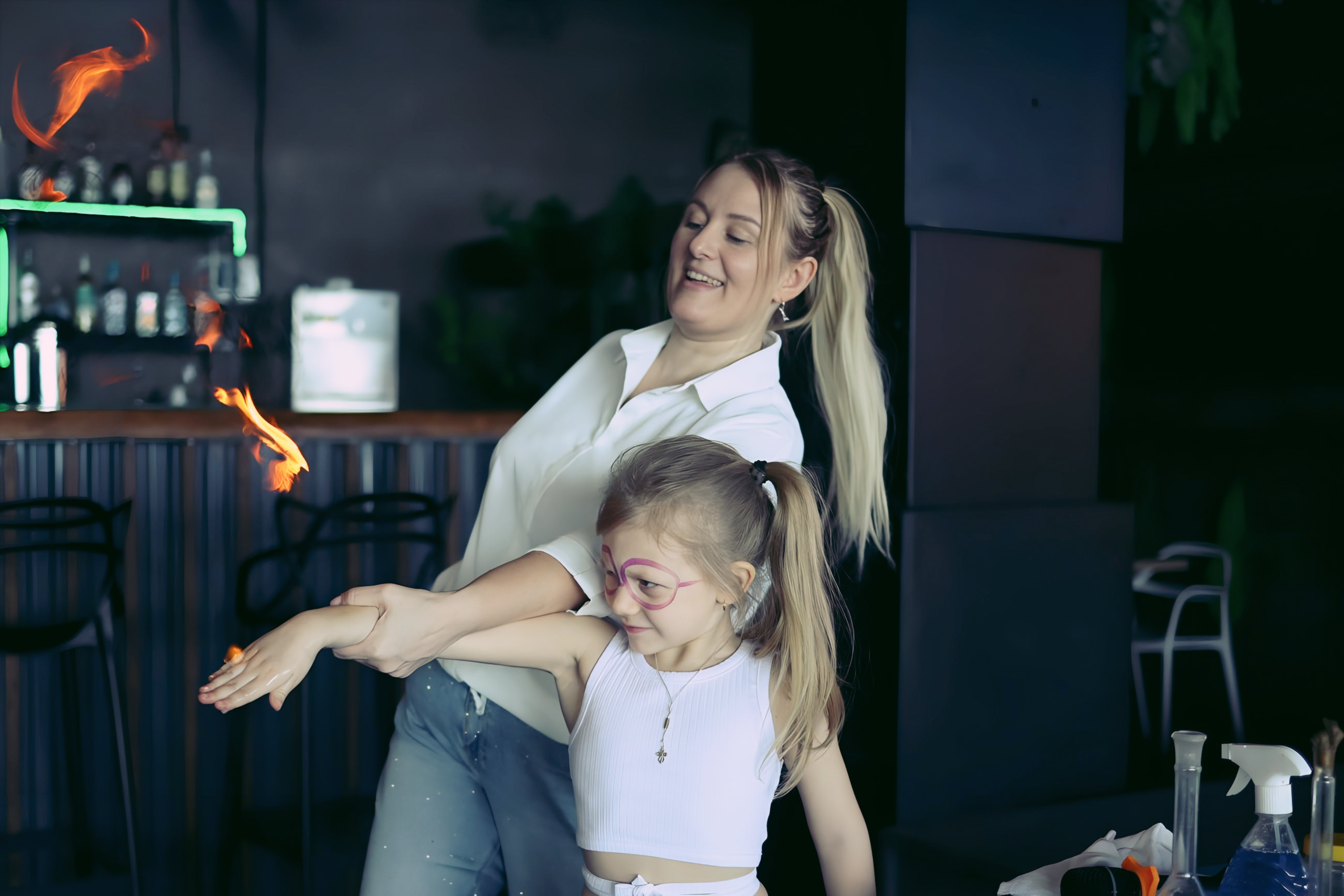 Научное шоу. Семейный и детский фотограф в Славгороде Анастасия Винс