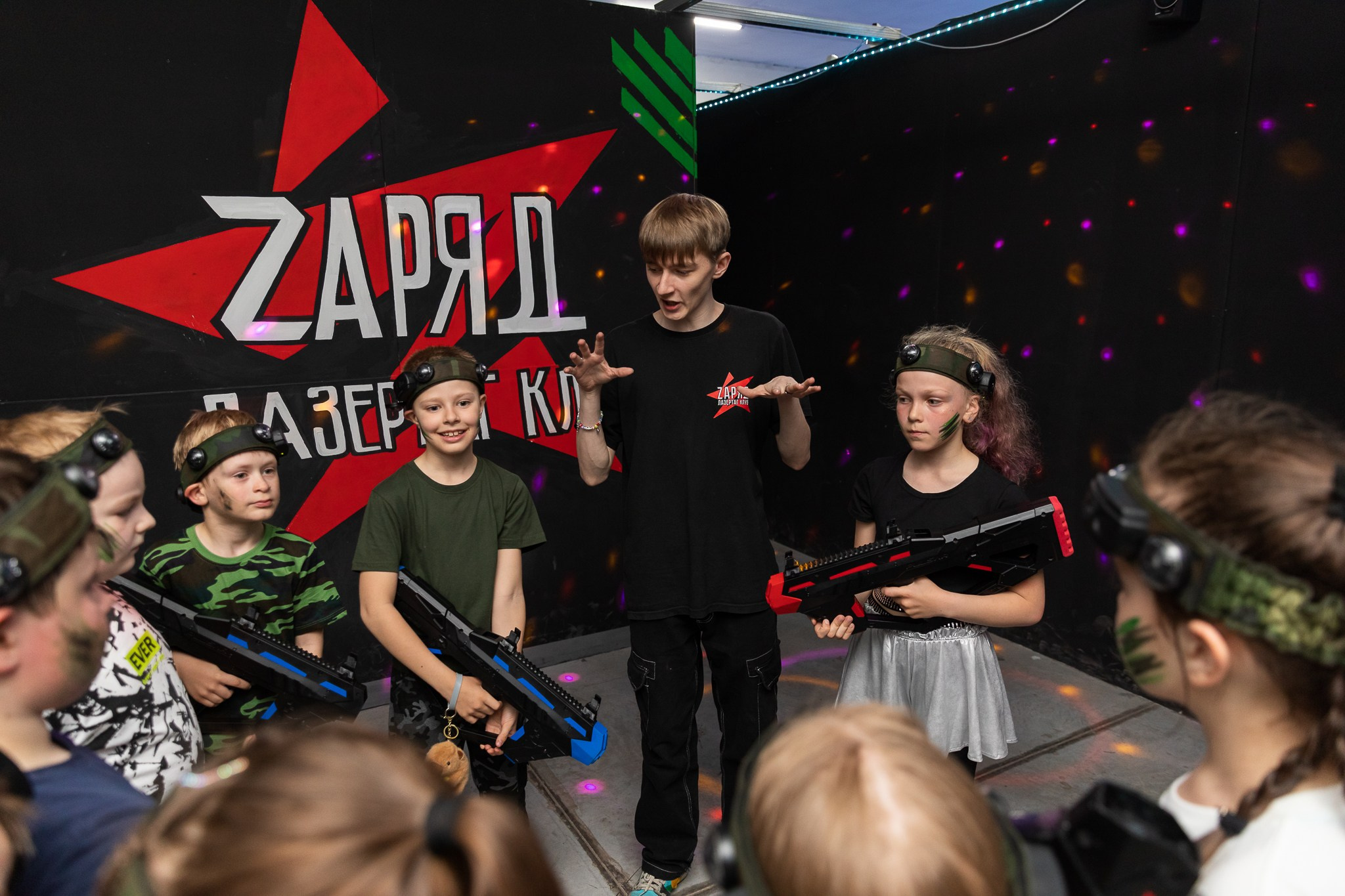 Платону 8 лет, лазертаг Zаряд. Фотограф Татьяна Генева