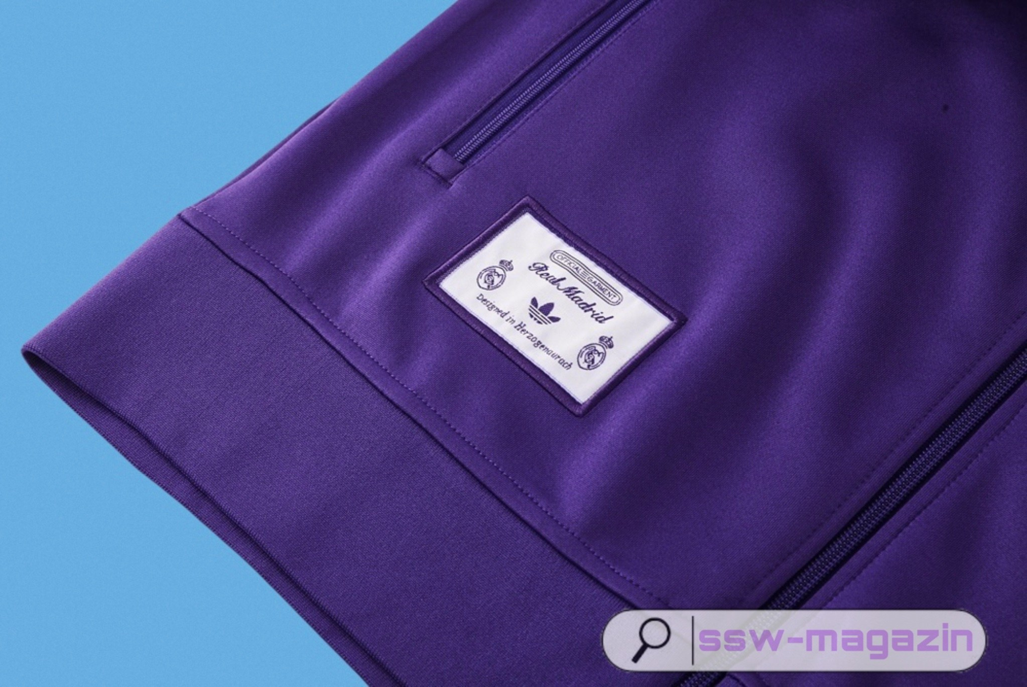 Тренировочная кофта Реал Мадрид 2025-2026 купить. Футбольный магазин — ssw_magazin