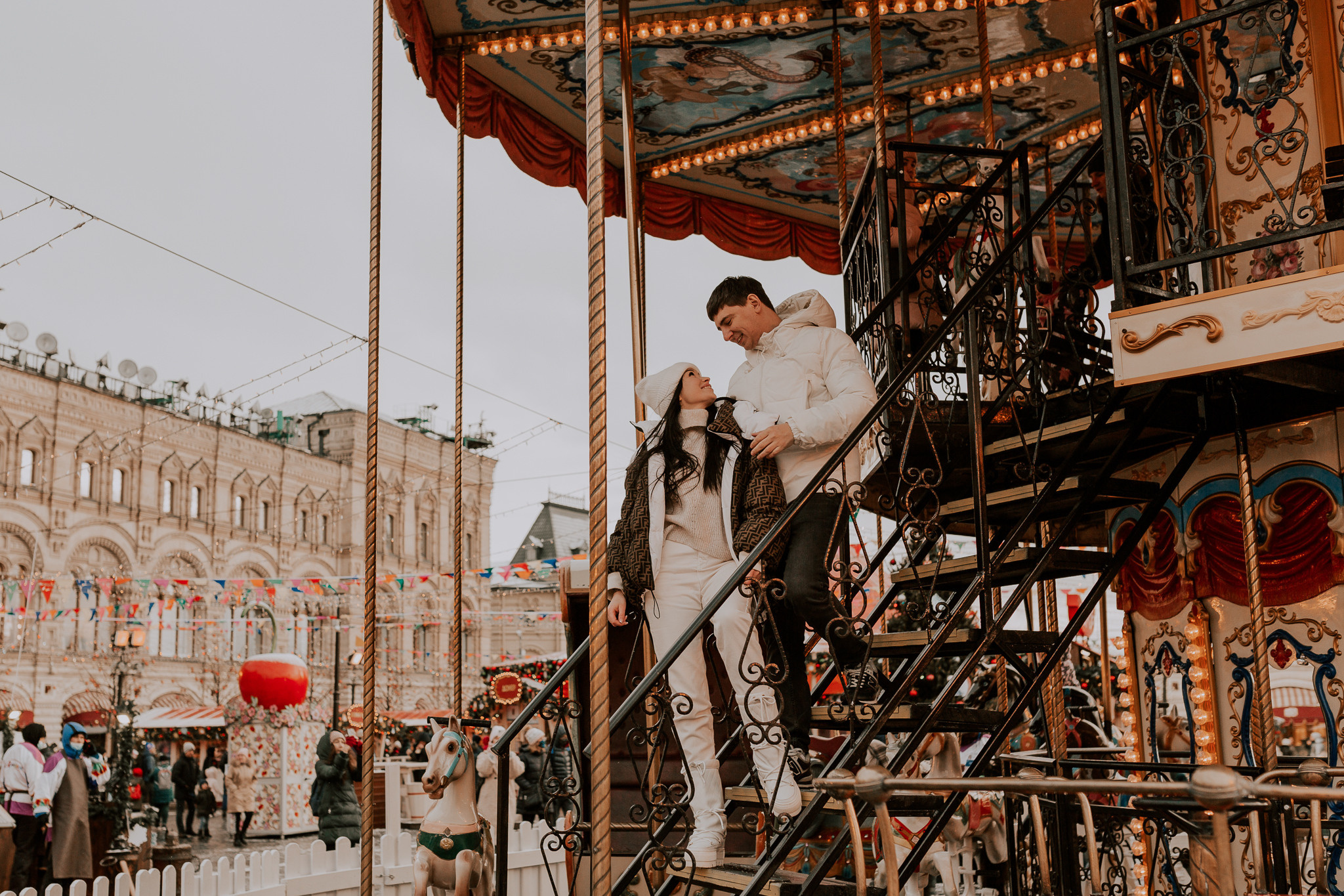 Настя и Данил. Свадебный фотограф в Москве Дарья Олендарёва