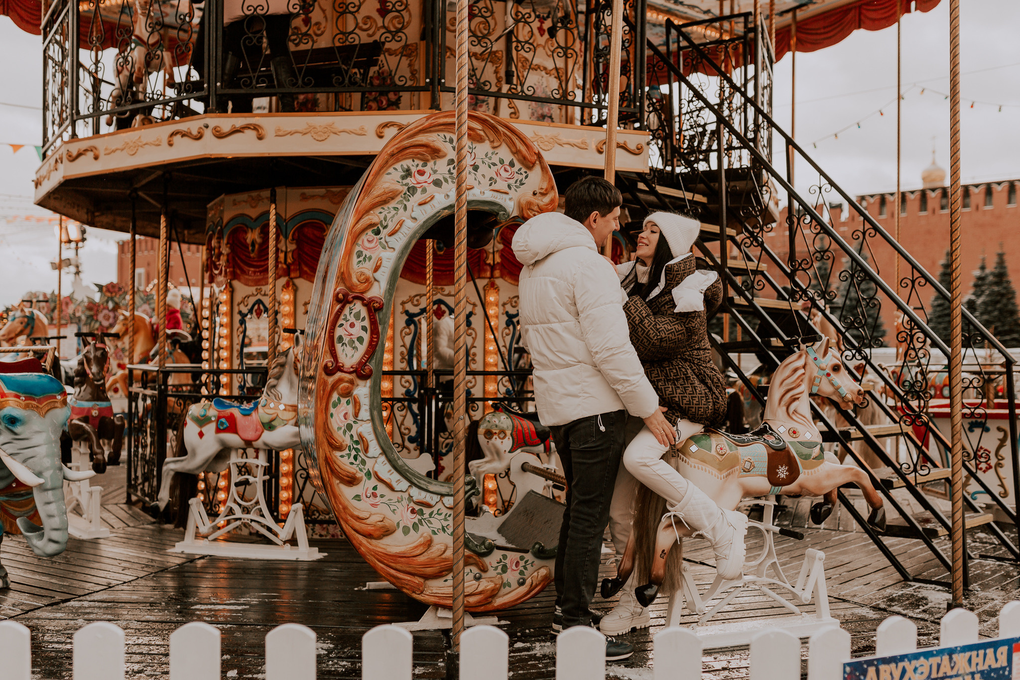Настя и Данил. Свадебный фотограф в Москве Дарья Олендарёва