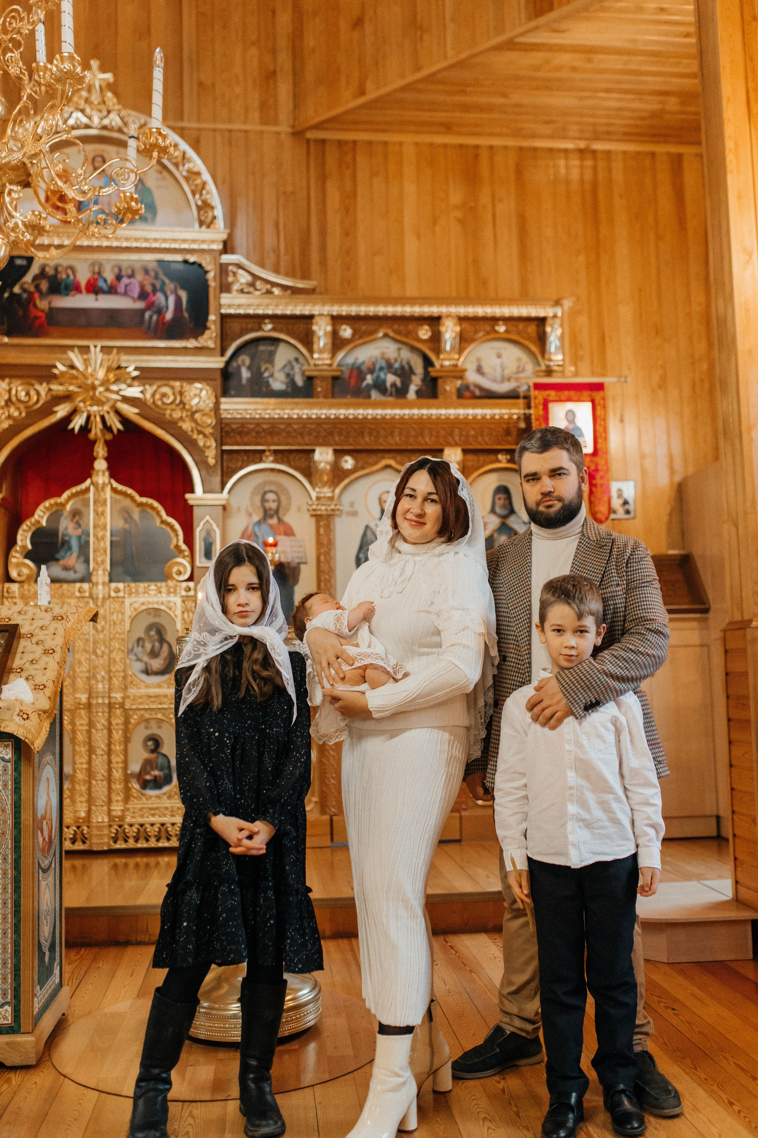 Крещения Марты. Семейный и портретный фотограф в Новосибирске Мария Хлебус