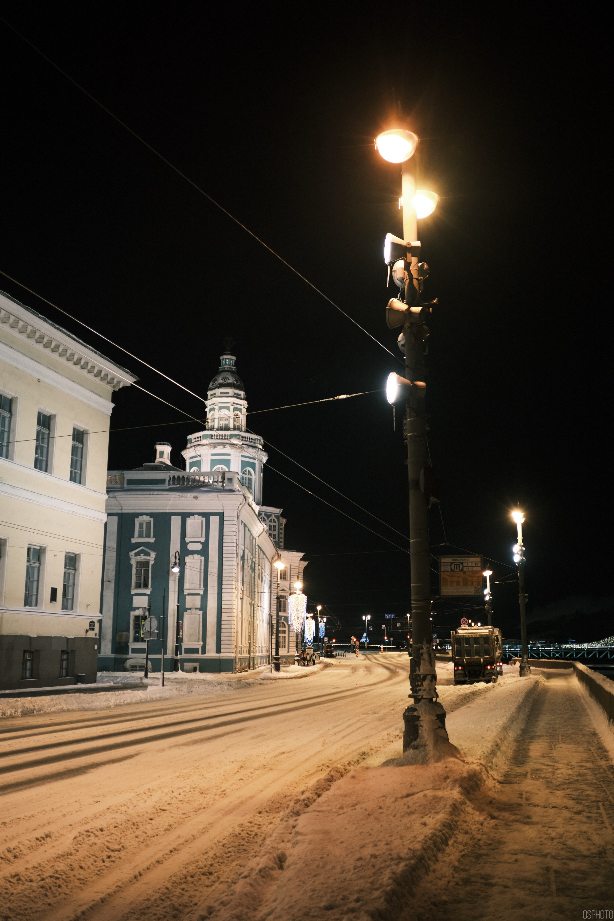Снег и туман в Санкт-Петербурге. Фотографъ Сергѣевъ. Поймать мгновеніе