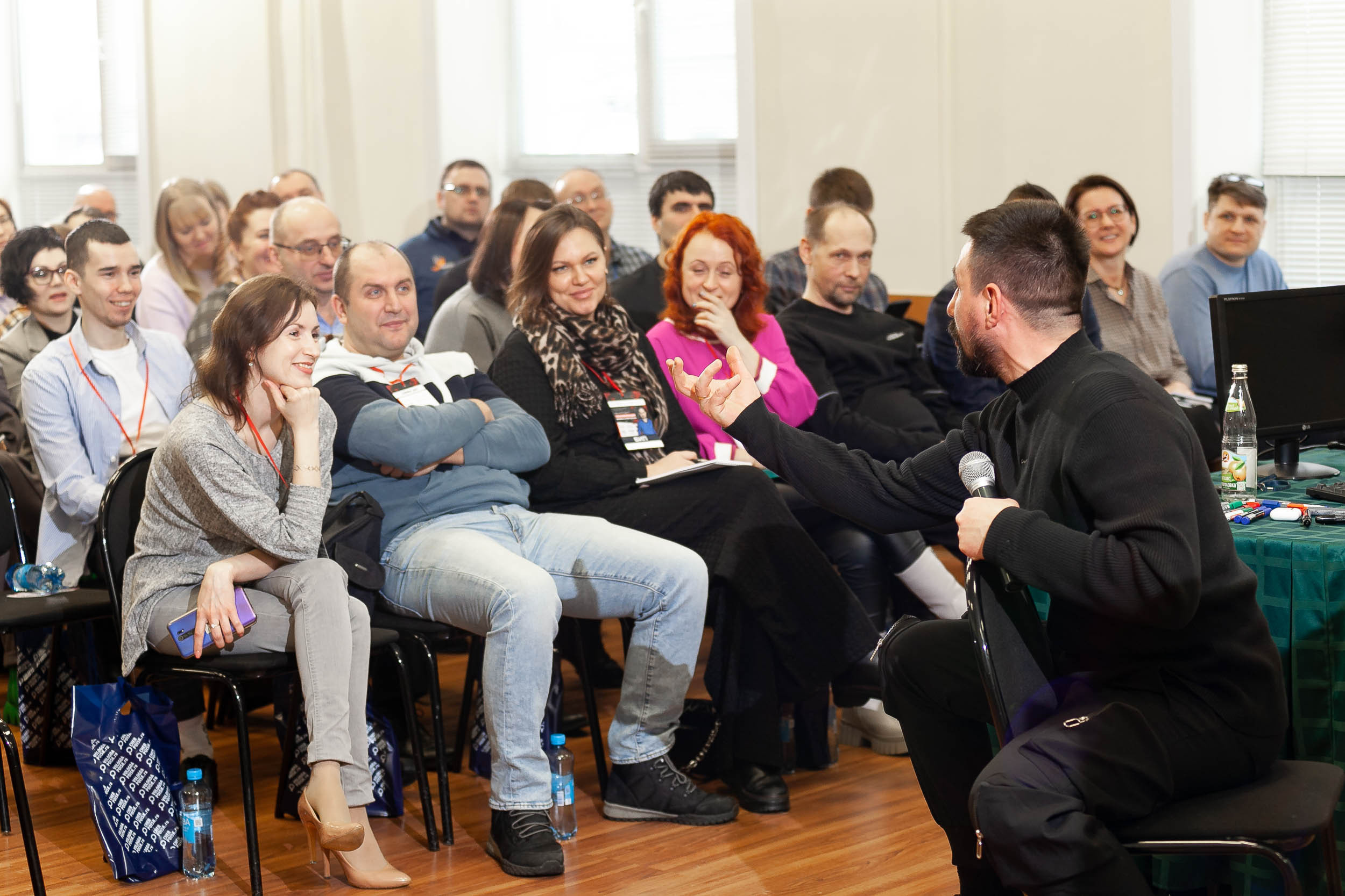 Фоторепортаж бизнес тренинга