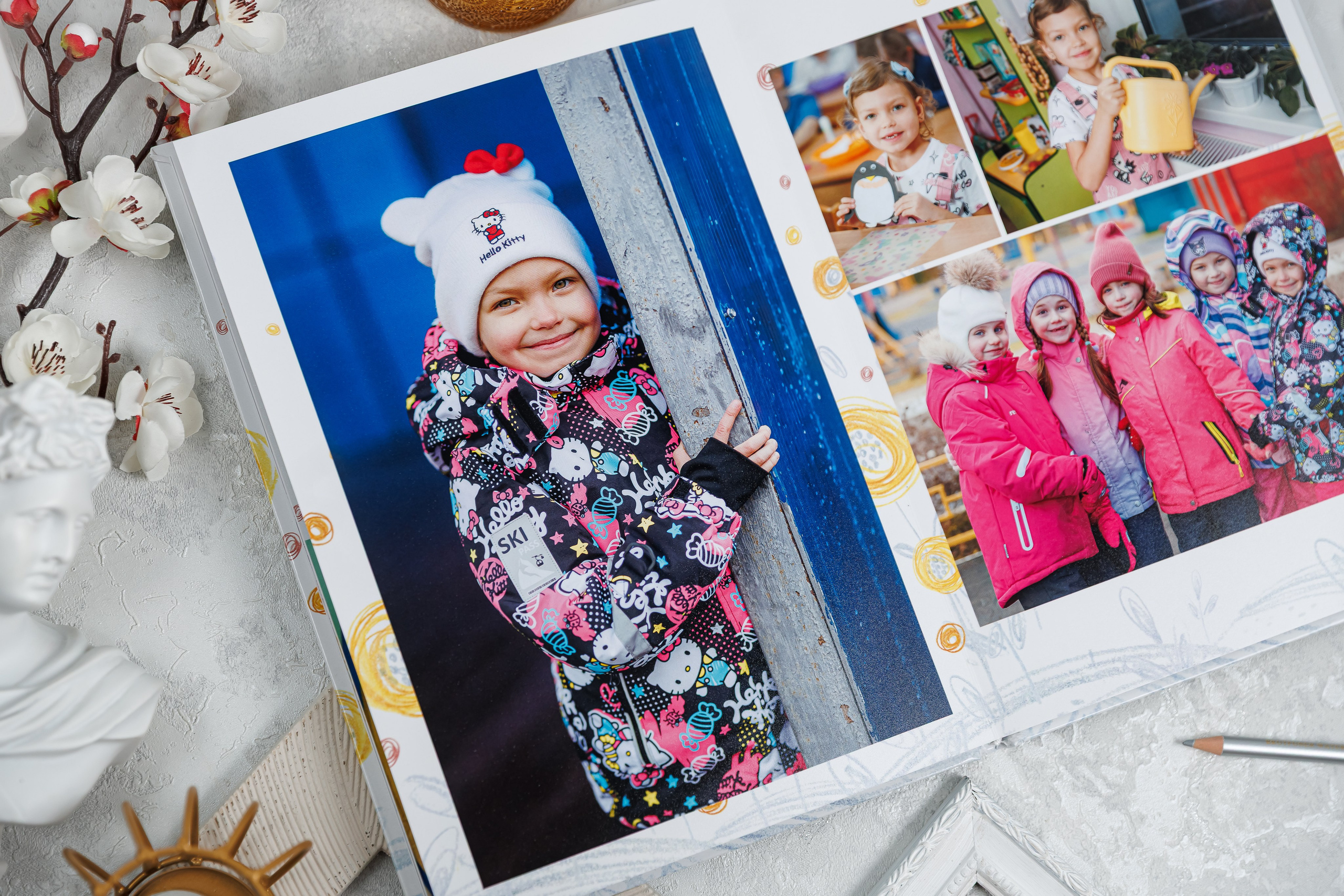 Выпускные альбомы в детский сад. Семейный и детский фотограф Комина Елена, Власиха, Одинцово