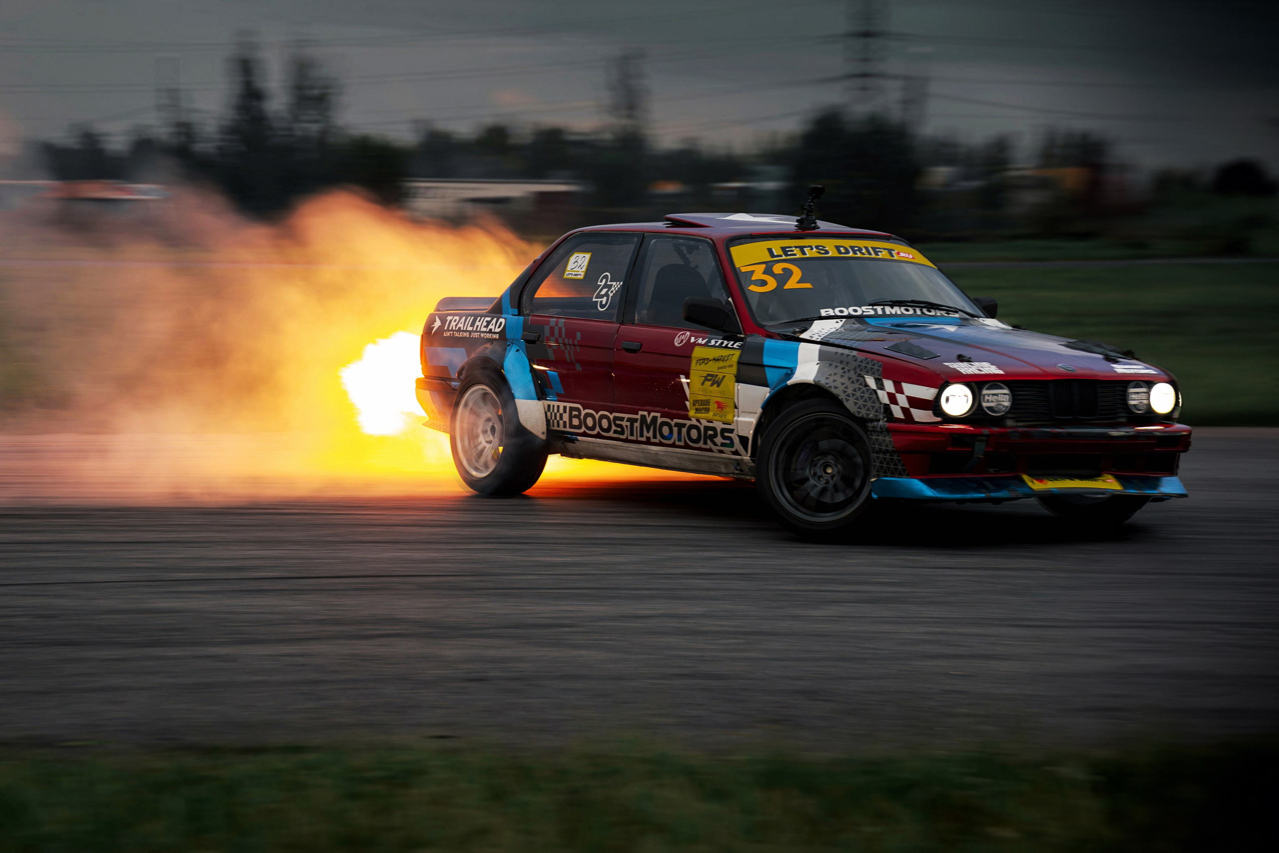 Портфолио для аккредитации на дрифт-соревнования — Никита Чурзин | churza.ru