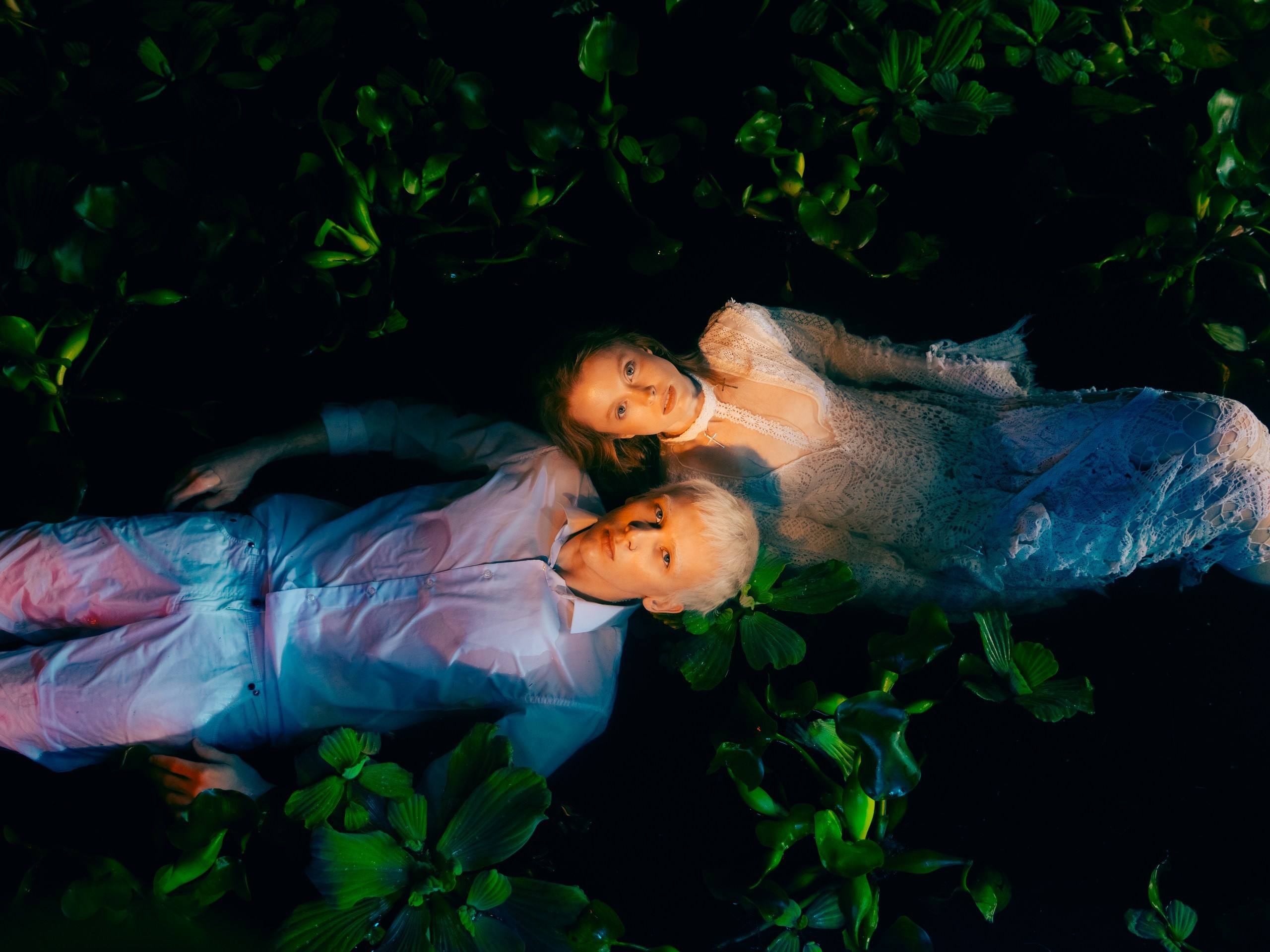 Сказочная фотосессия пары в воде, Новосибирск — Роман Лахмыткин