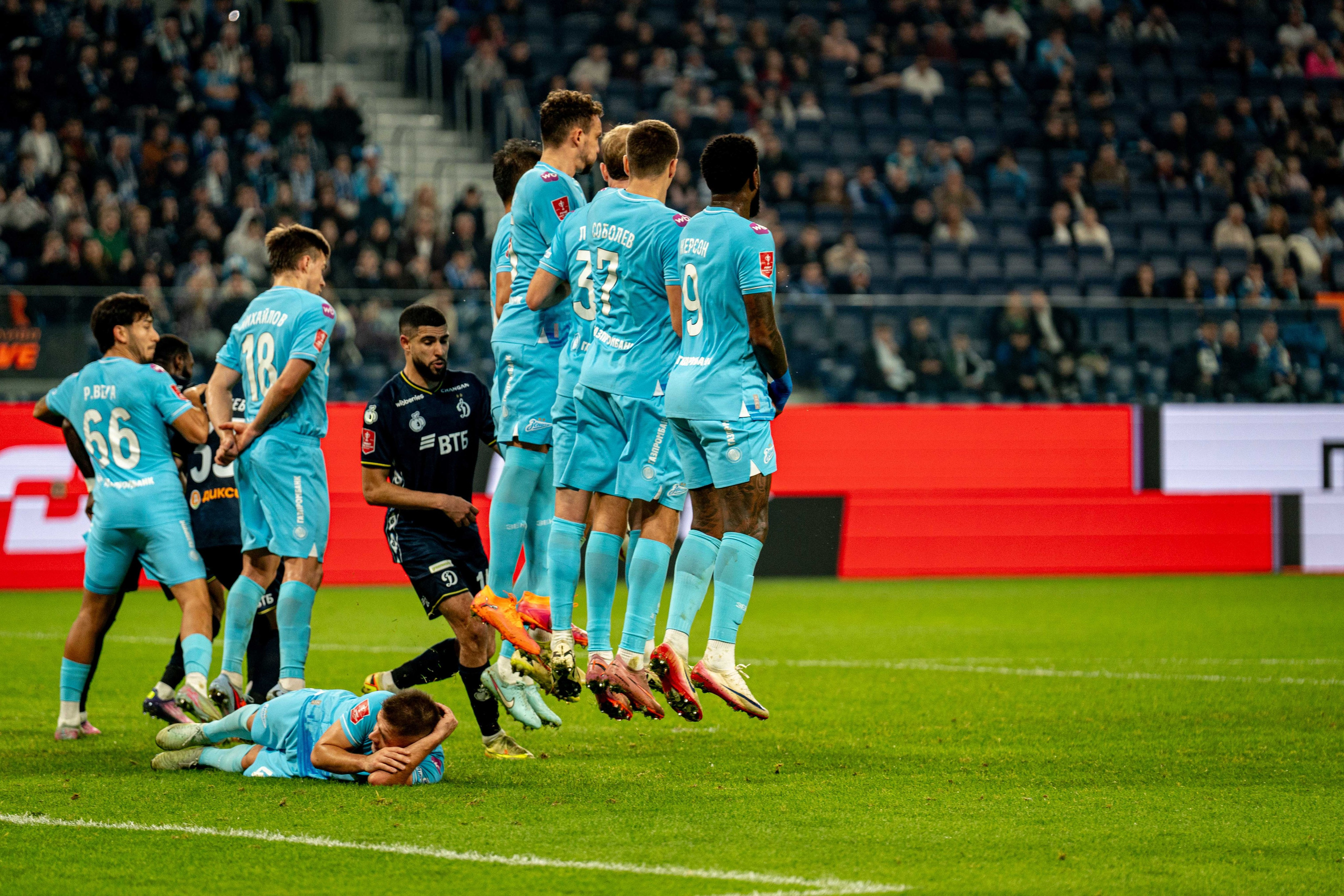 Zenit vs Dynamo Moscow 1:3 — FONBET Russian Cup 2025/26 playoff match photography | Anton Gauf. Sports Photographer in Saint Petersburg | Anton Hauff