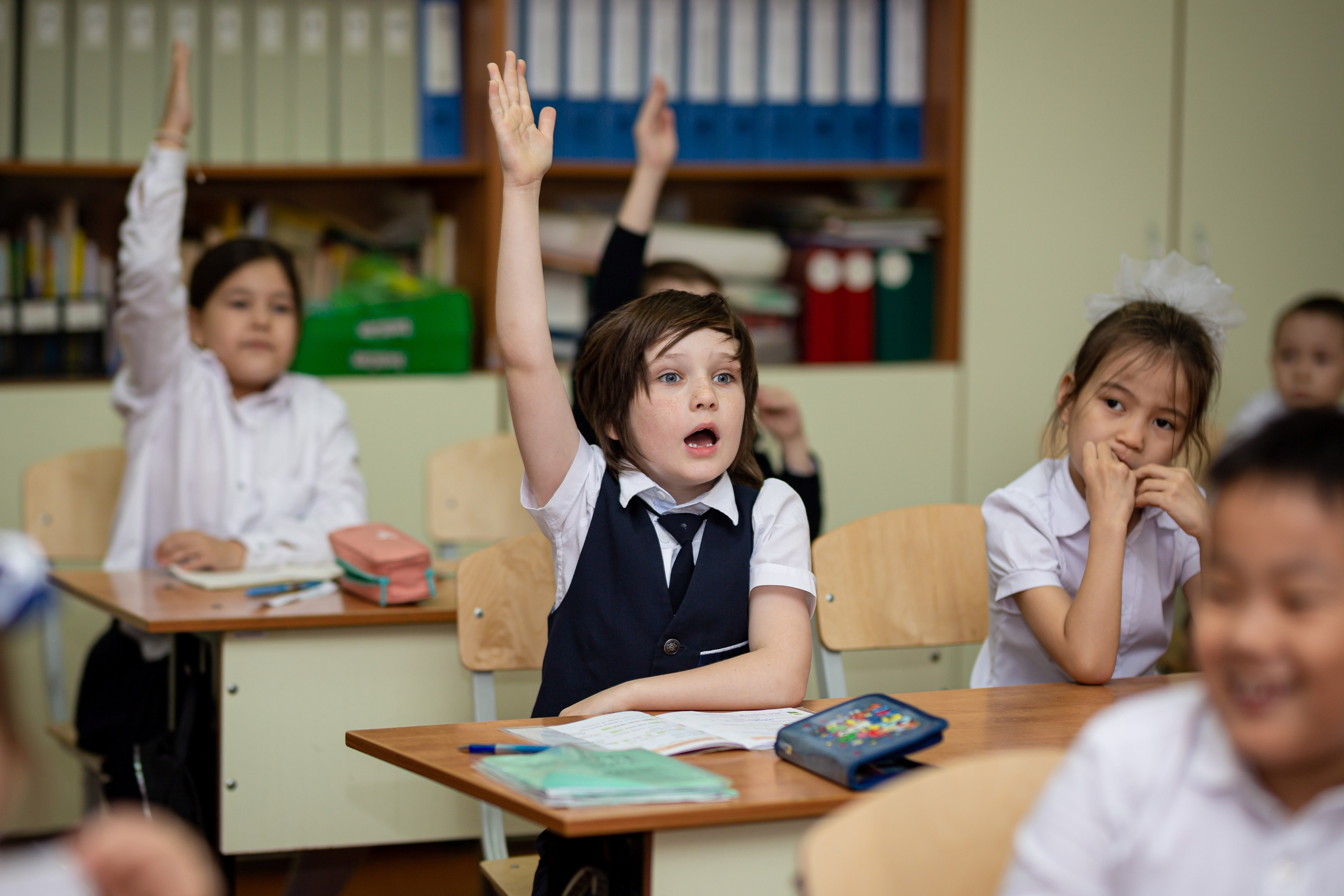 Первоклассники. Отбасылық фотограф Алена Шаталова