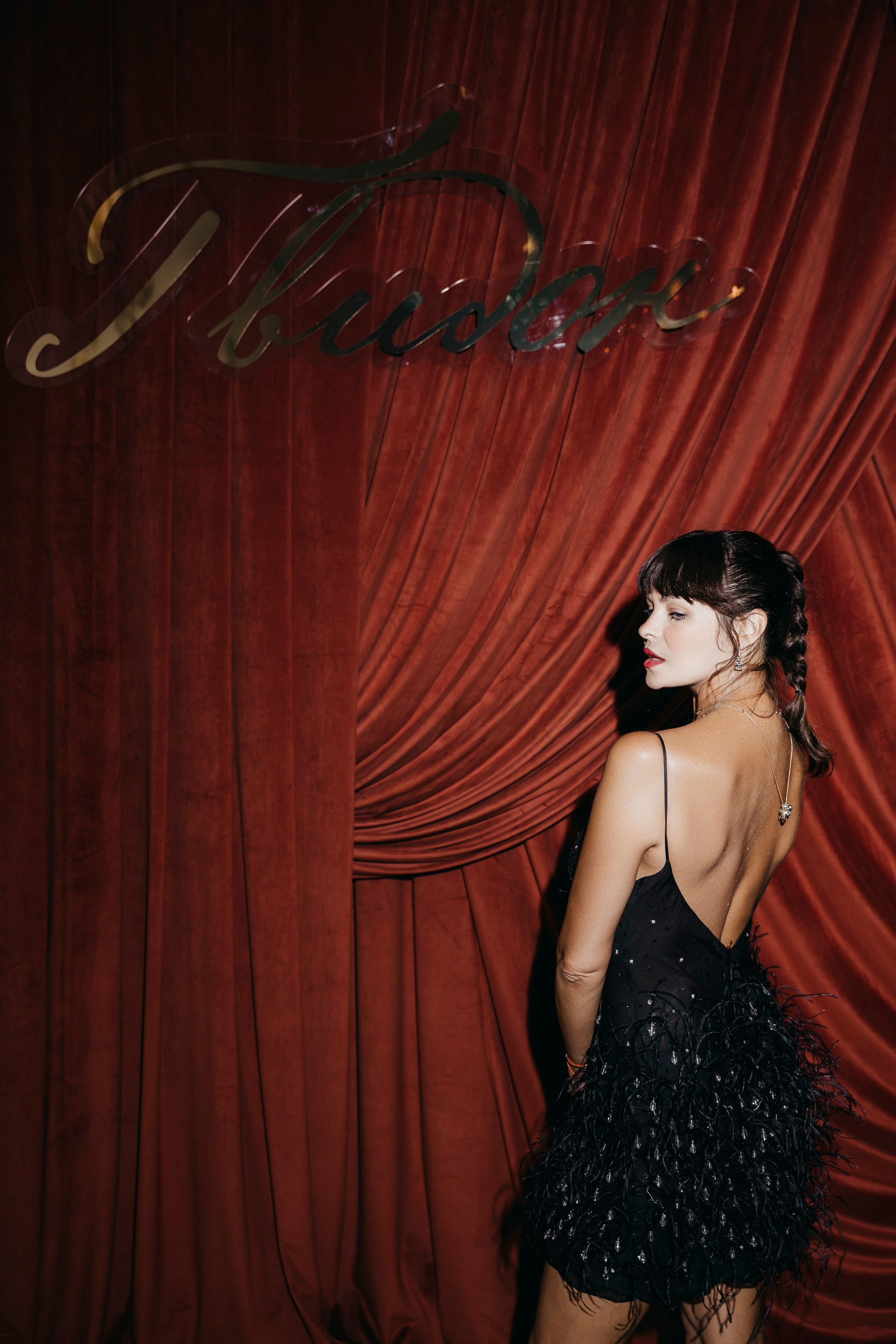 Инга Берман на дне рождения ресторана "Гвидон"