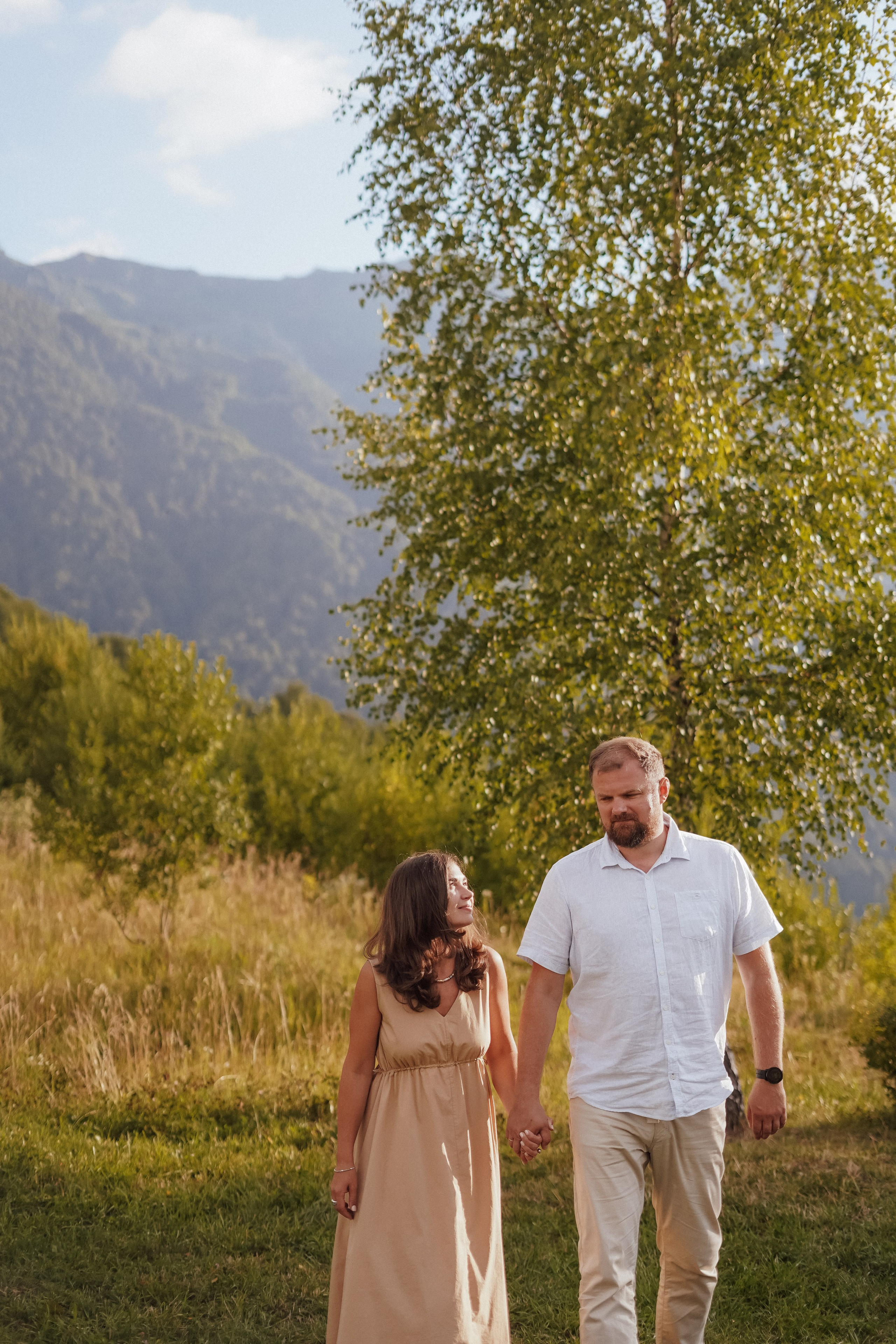 Алексей и Екатерина в горах Красной Поляны. Фотограф в Сочи и Абхазии | Фототуры | September Air