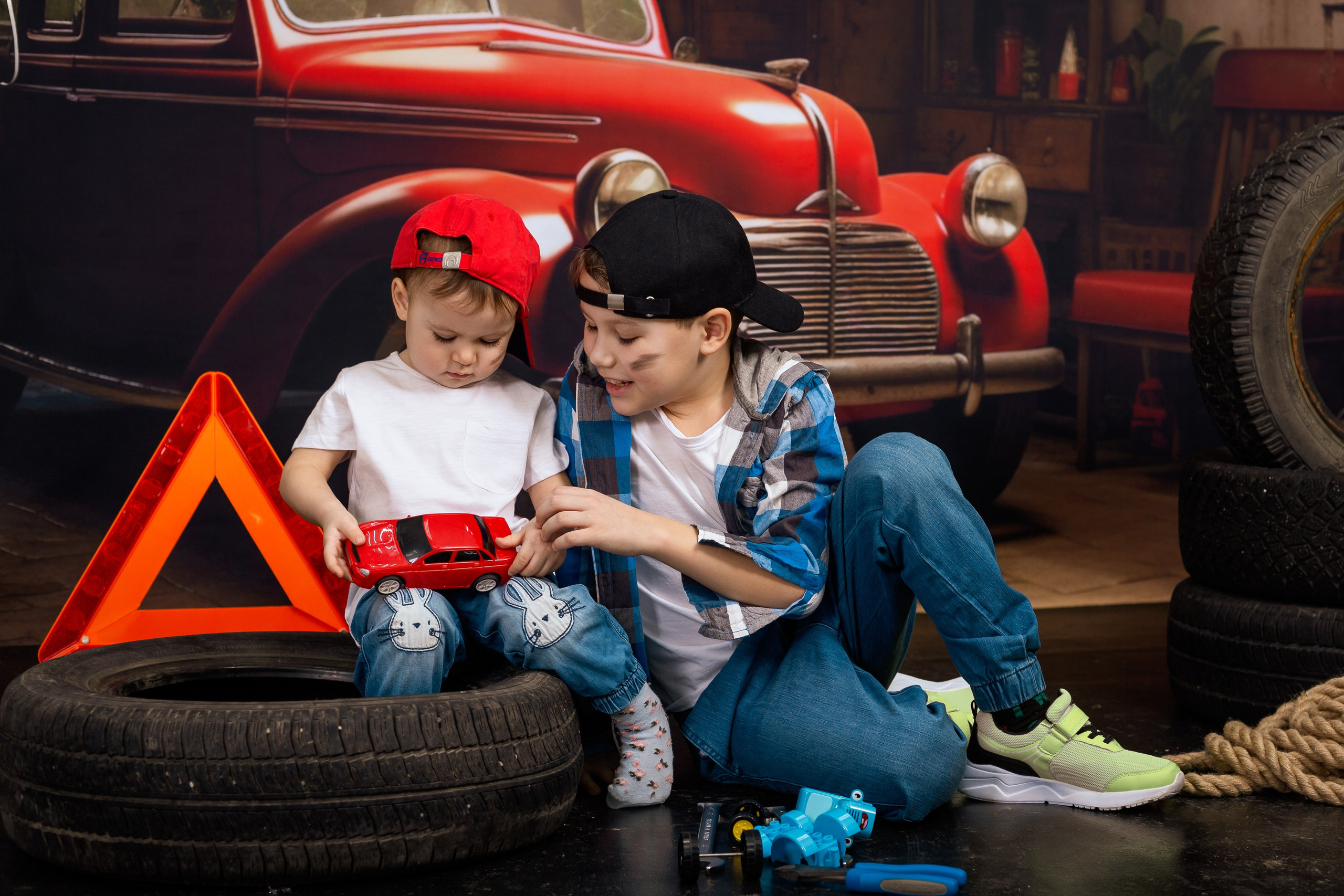 Фотосессия с колесами