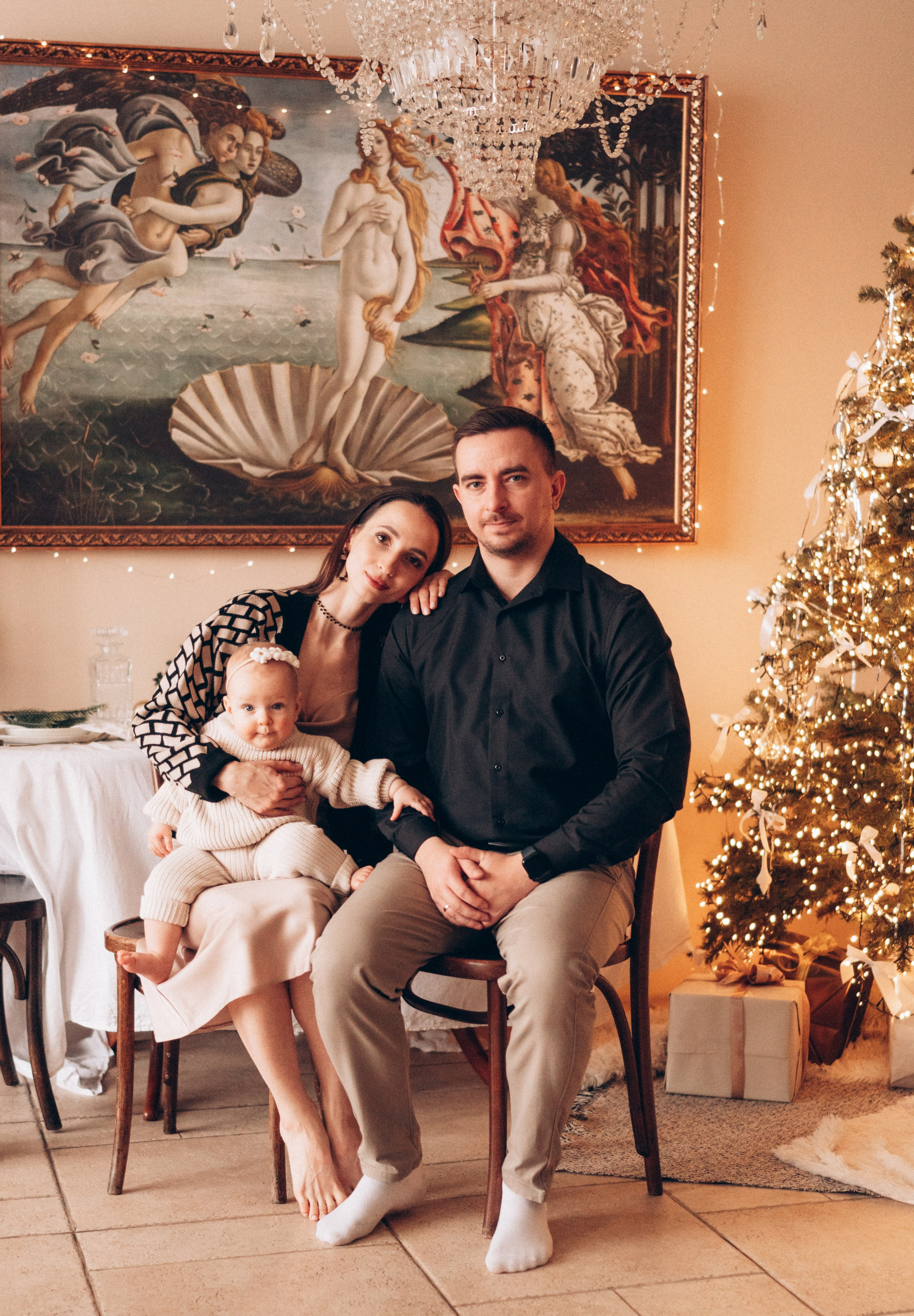 В преддверии 1 Нового года. Семейный, ньюборн фотограф, фотограф на роды в Москве, Виктория Тюльдюкова