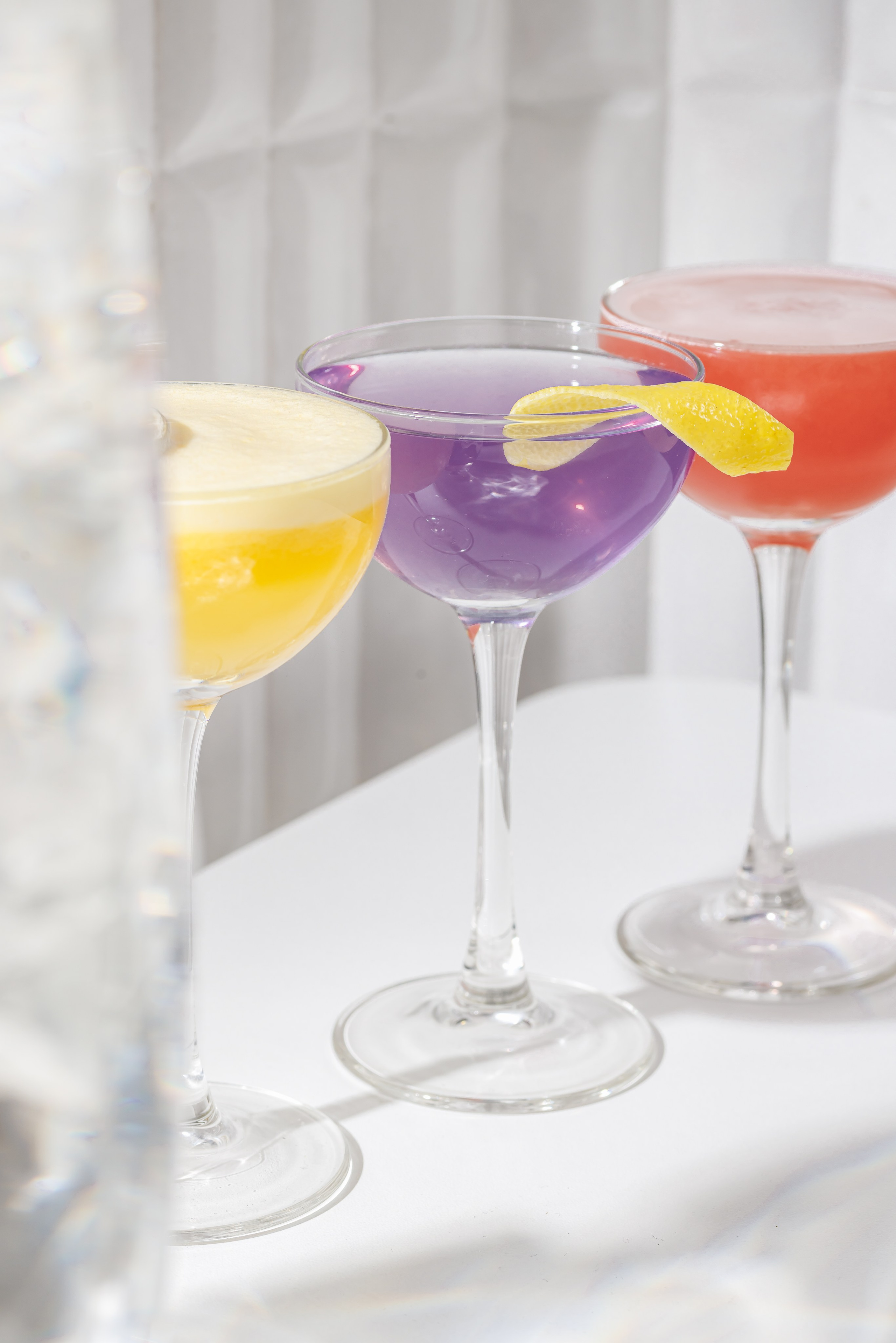 Съёмка напитков для меню бара и ресторана