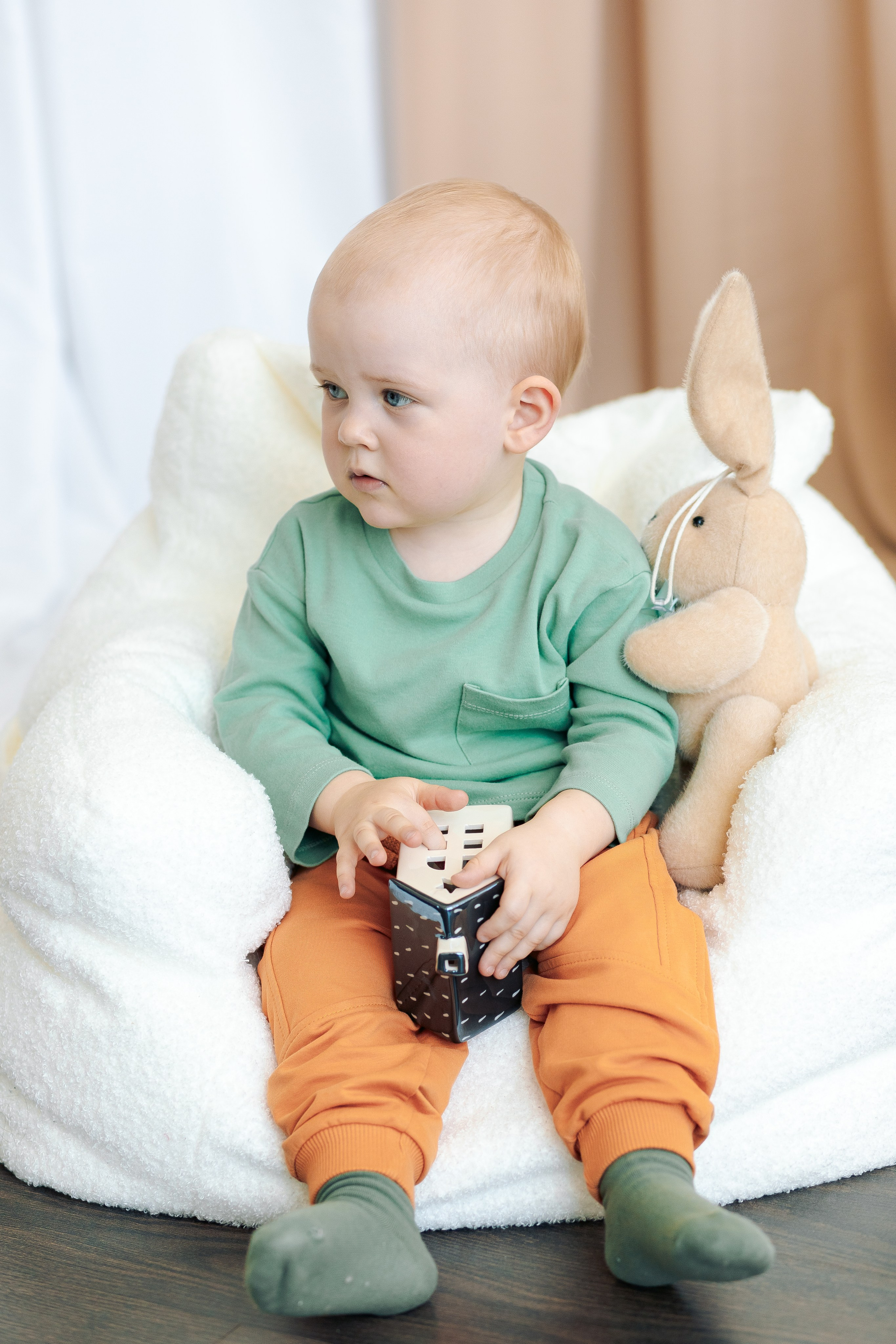 Фотосессия для малыша в студии 2 года. Фотограф в Санкт-Петербурге, Анна Скворцова