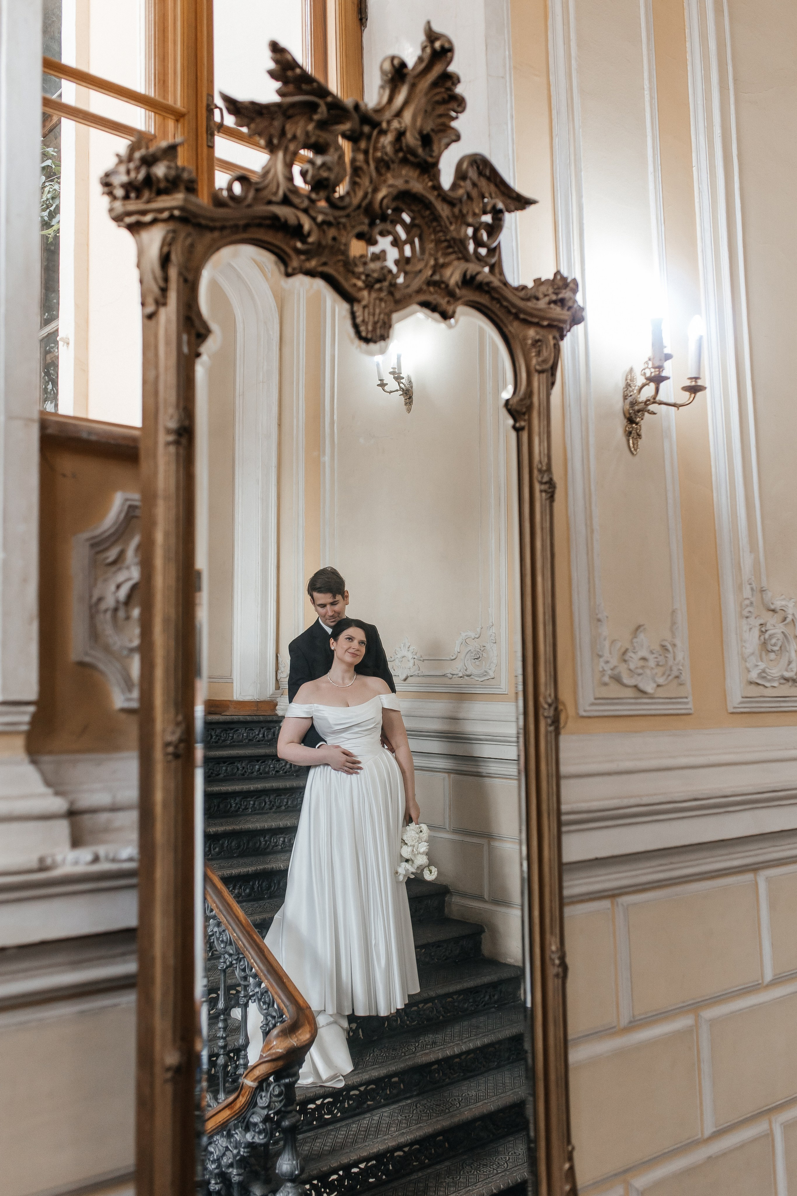 Регистрация брака в библиотеке читальне пушкина. Свадебный фотограф в Москве Дарья Олендарёва