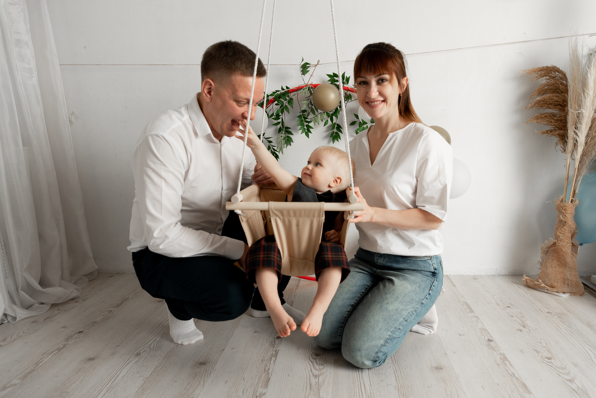 Годовасие малыша Арсения пакет «Все включено». Фотограф новорожденных в Нижневартовске Лара Курдюкова