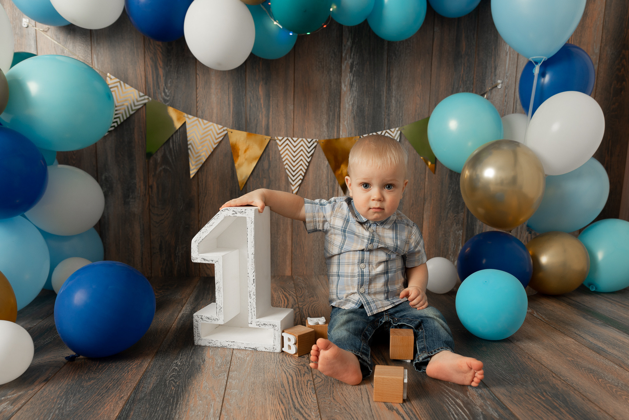 Годовасие малыша Арсения пакет «Все включено». Фотограф новорожденных в Нижневартовске Лара Курдюкова