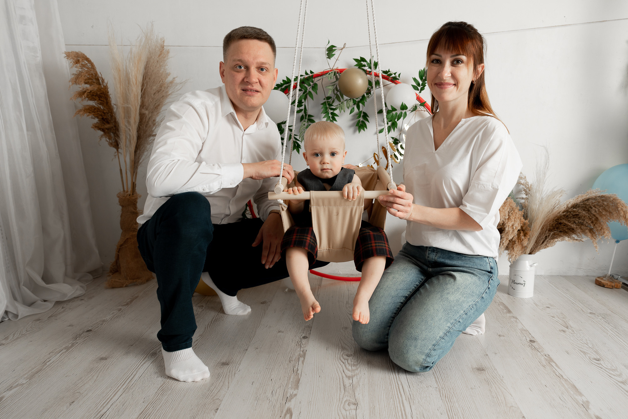 Годовасие малыша Арсения пакет «Все включено». Фотограф новорожденных в Нижневартовске Лара Курдюкова