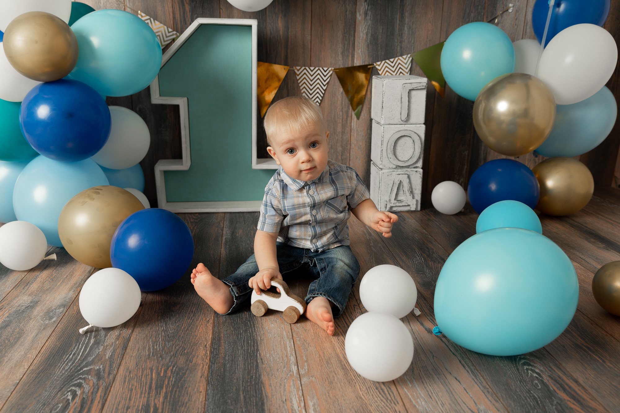 Годовасие малыша Арсения пакет «Все включено». Фотограф новорожденных в Нижневартовске Лара Курдюкова