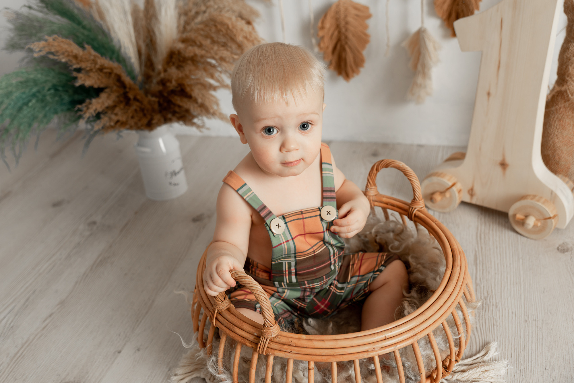 Годовасие малыша Арсения пакет «Все включено». Фотограф новорожденных в Нижневартовске Лара Курдюкова