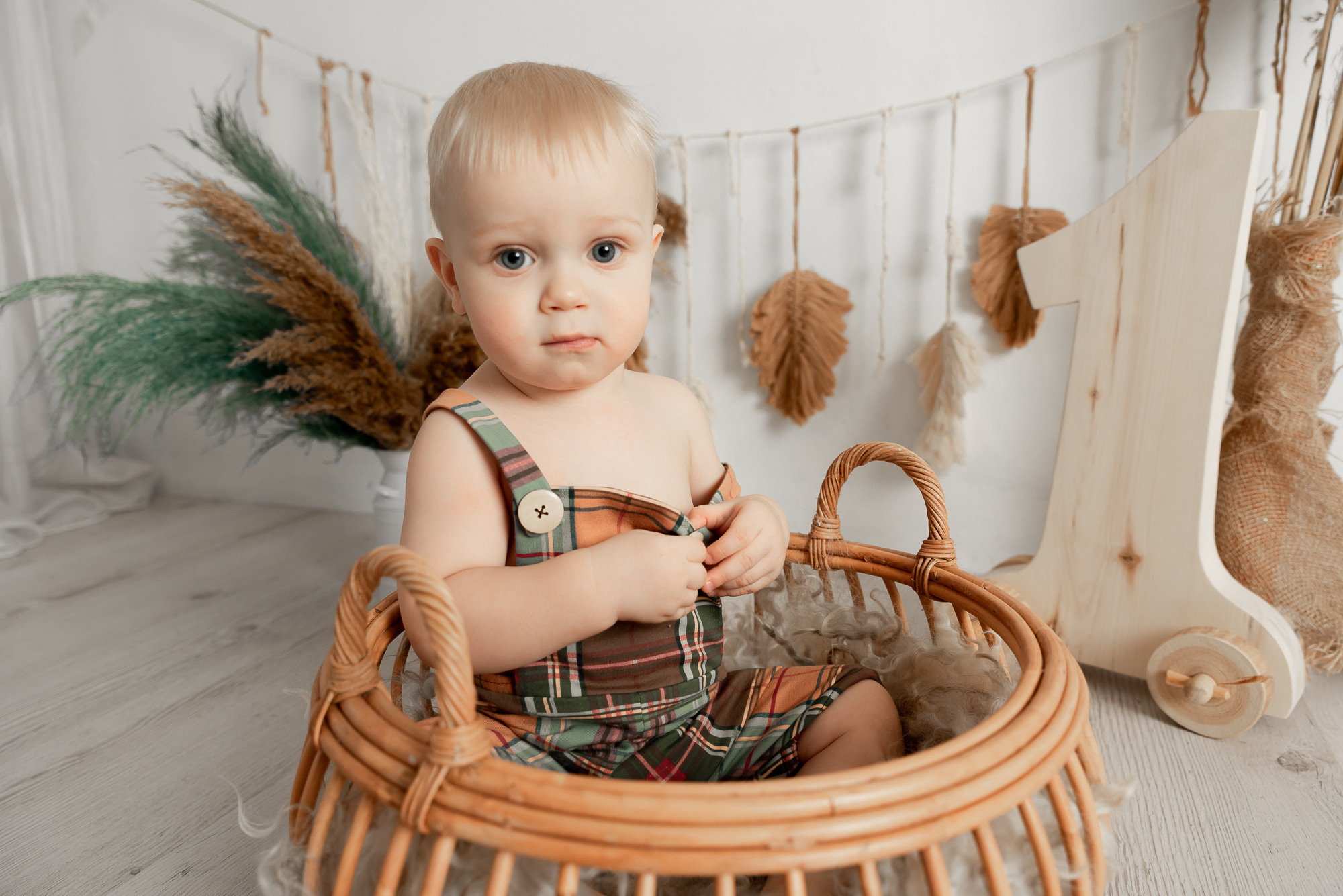 Годовасие малыша Арсения пакет «Все включено». Фотограф новорожденных в Нижневартовске Лара Курдюкова