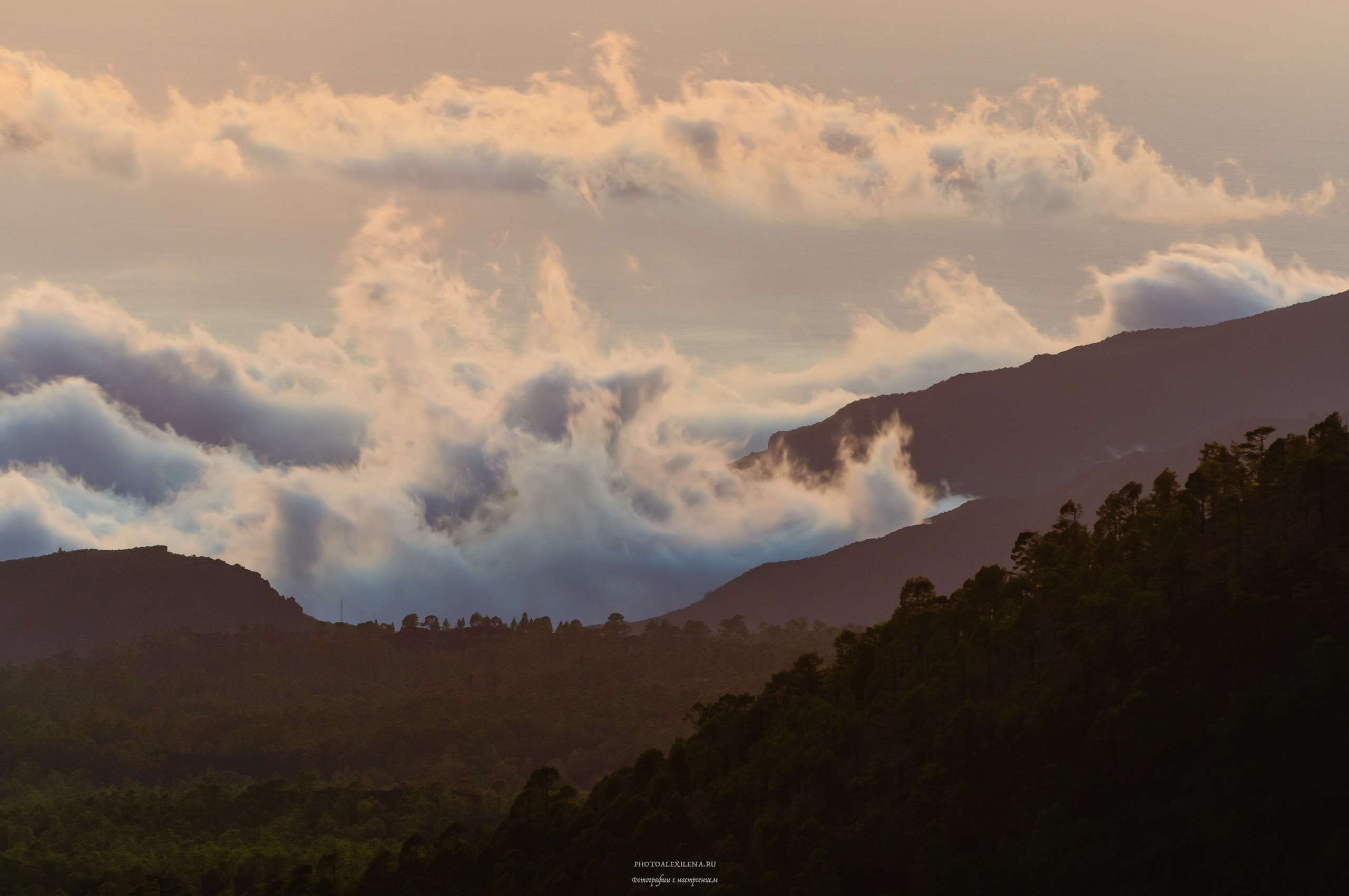 В кальдере вулкана. Авторские стильные фотокартины