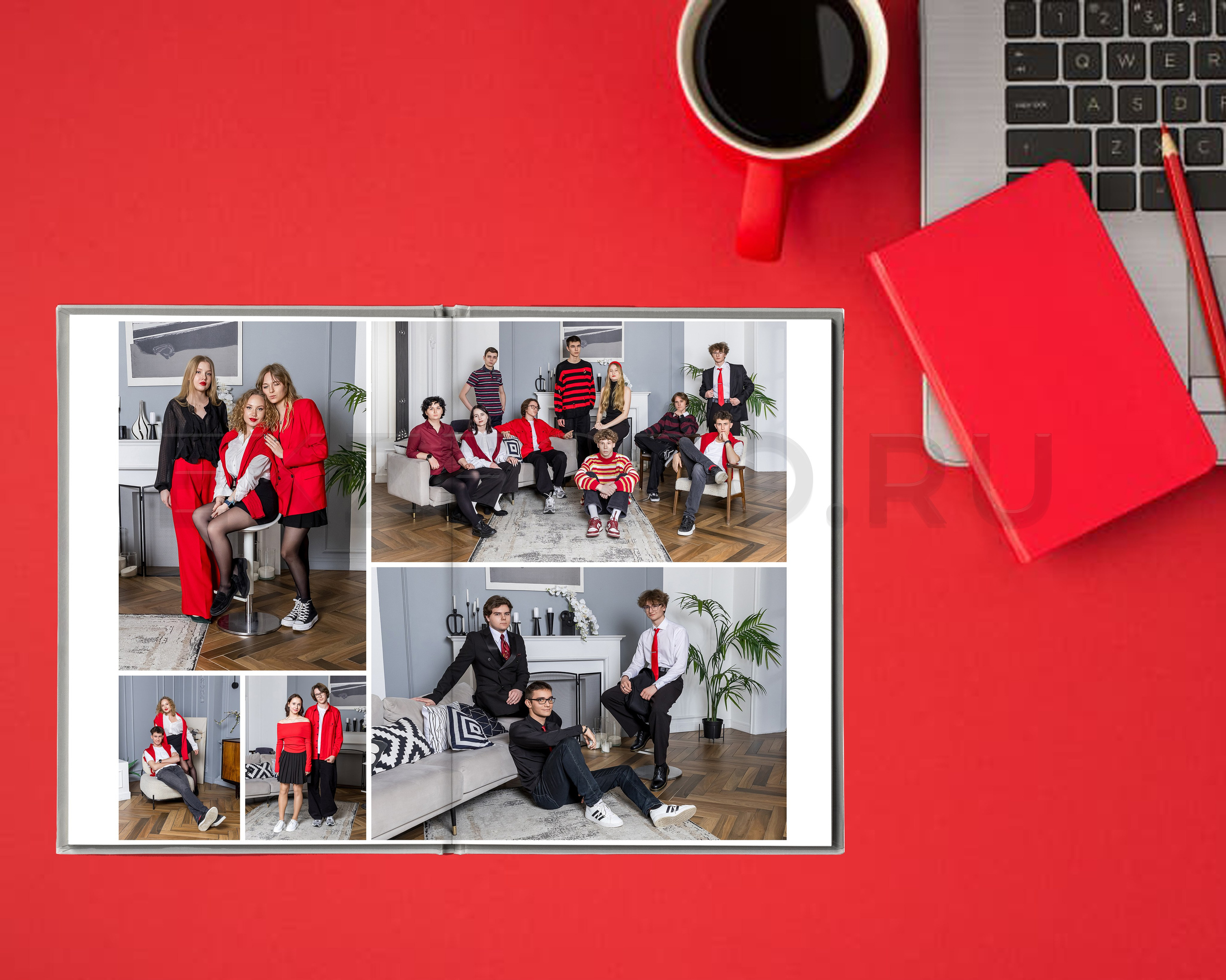 ФОТОКНИГА ВЫПУСКНИКА ШКОЛЫ 30×30/21×30 см. Фотограф Екатерина Зайкова в Санкт-Петербурге