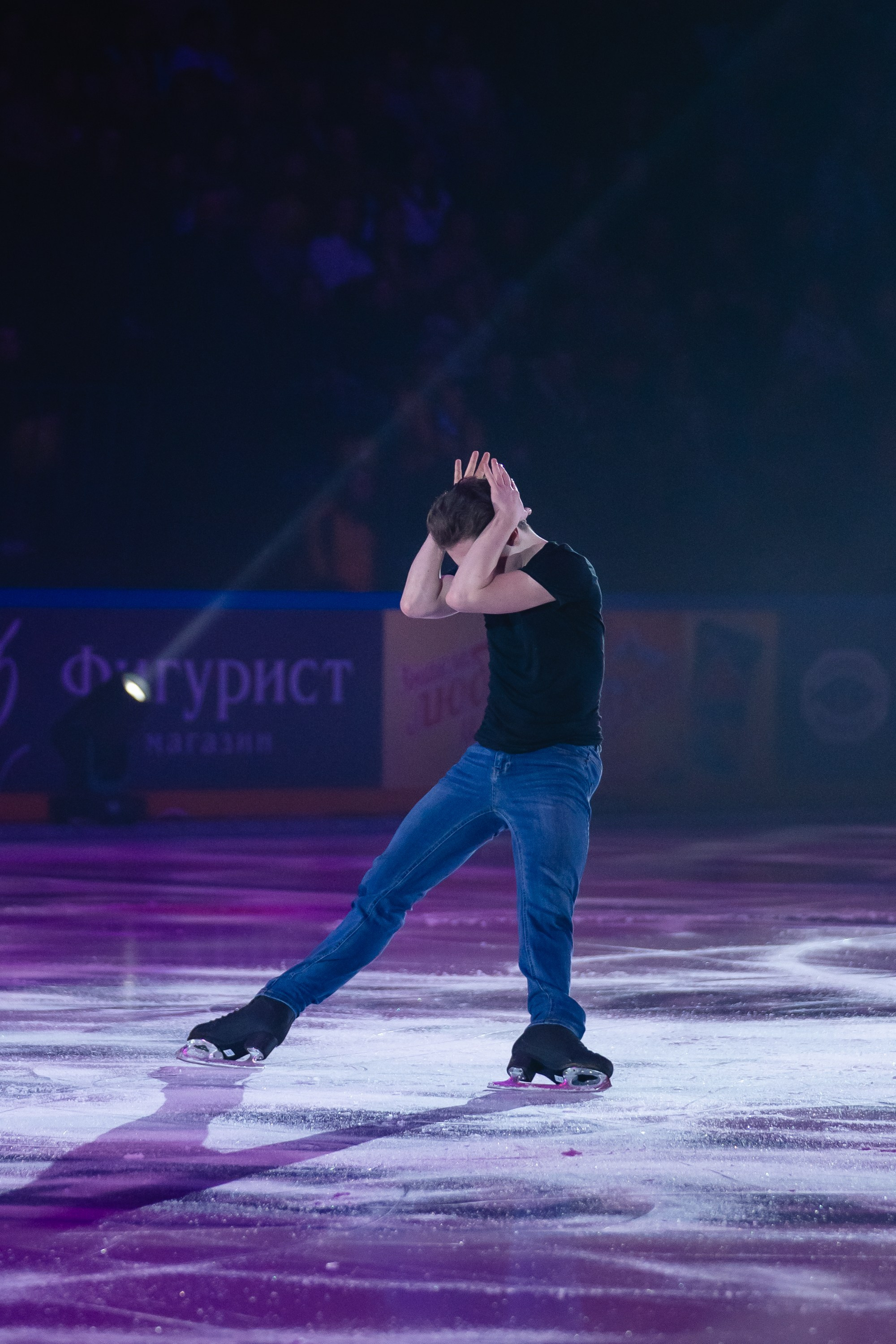Шоу «Чемпионы на льду» в Новосибирске. Воробьева Ксения — Спортивный и танцевальный фотограф Новосибирск
