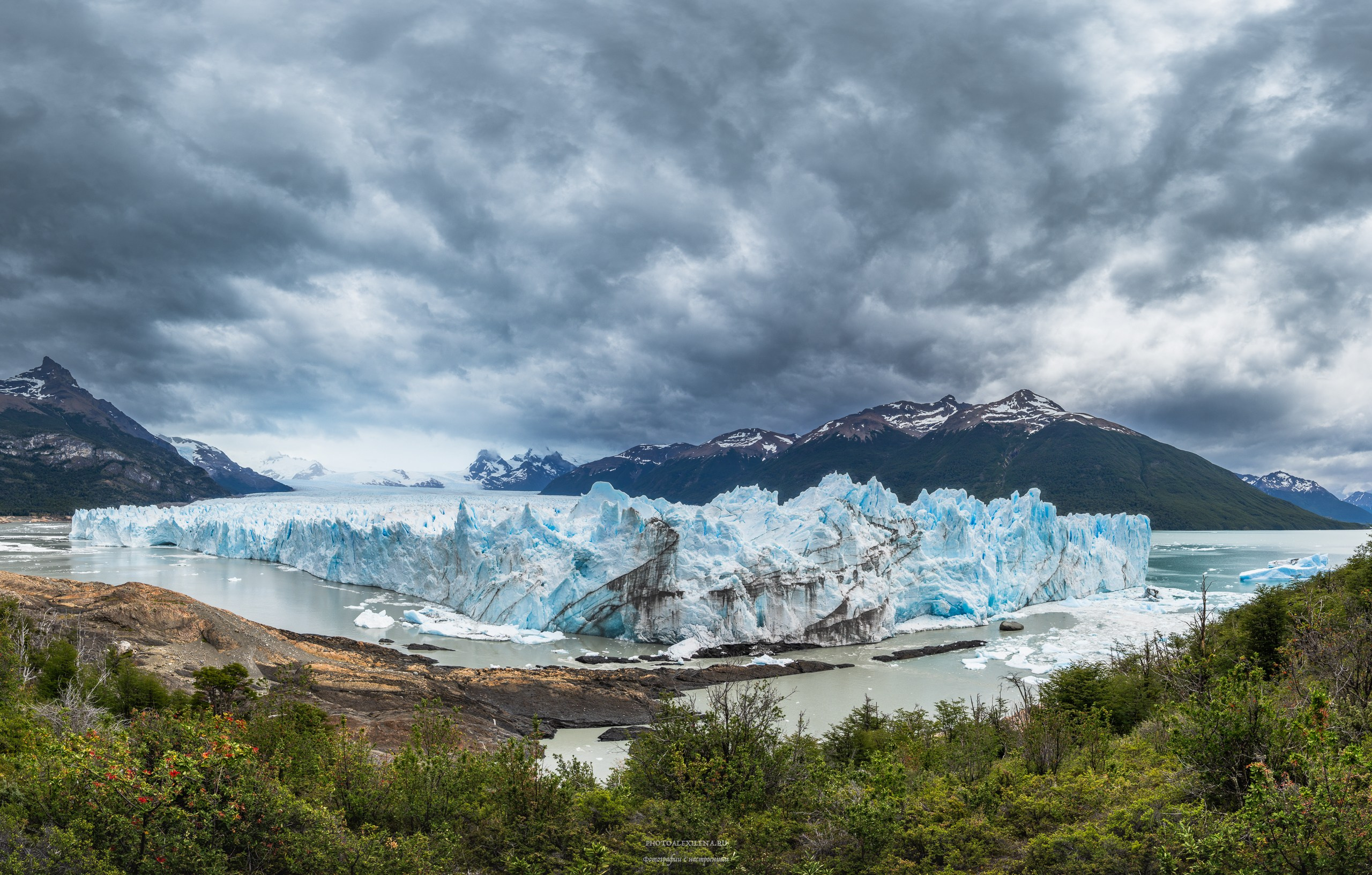 Ледник Перито-Морено, Лагуна Нимез и озеро Архентино. Авторские стильные фотокартины