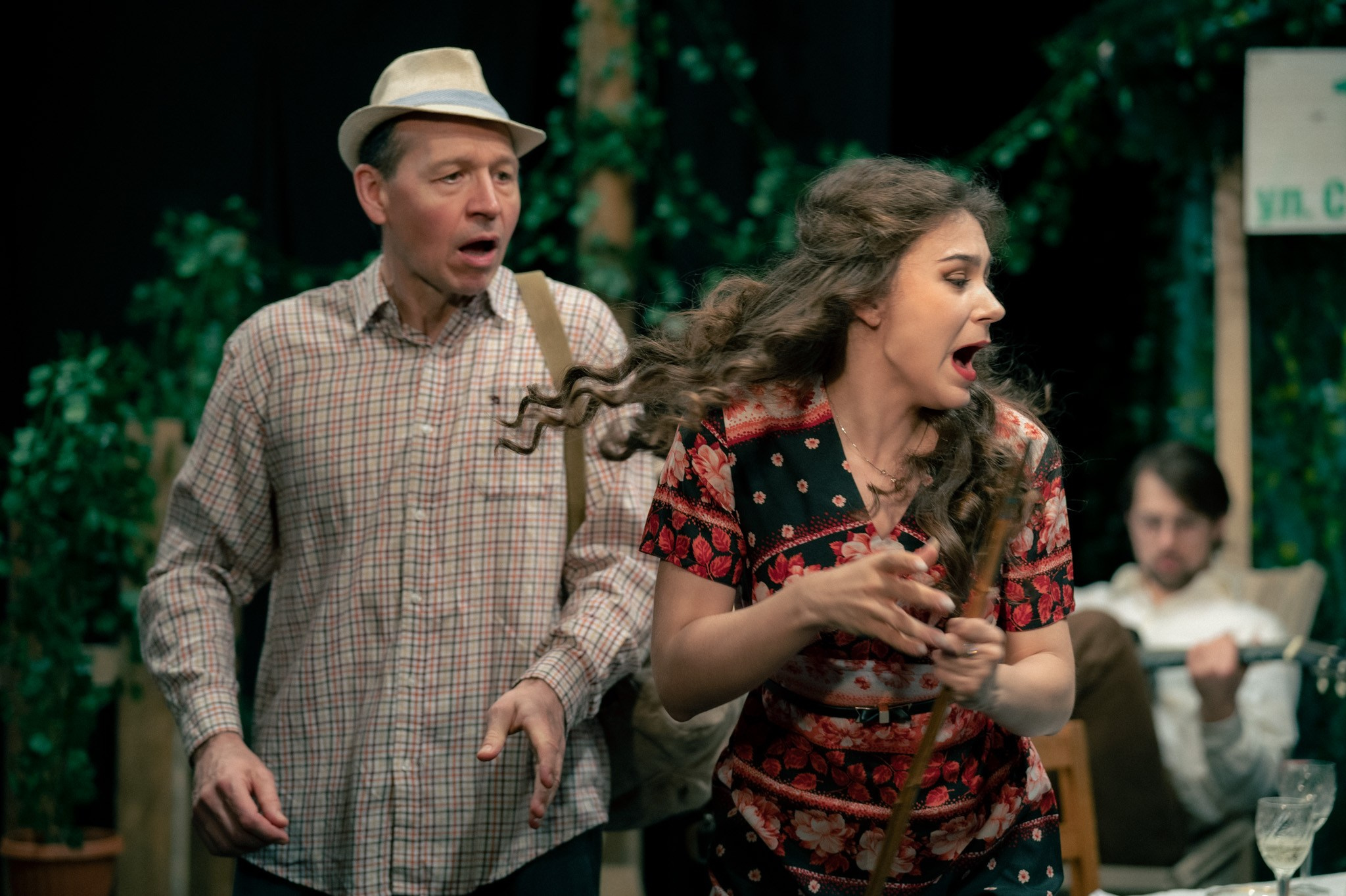 "Дачный роман" спектакль, комедия. Театр "Палитра" режиссёр - Владимир Сабельфельд, особняк Шрёдера