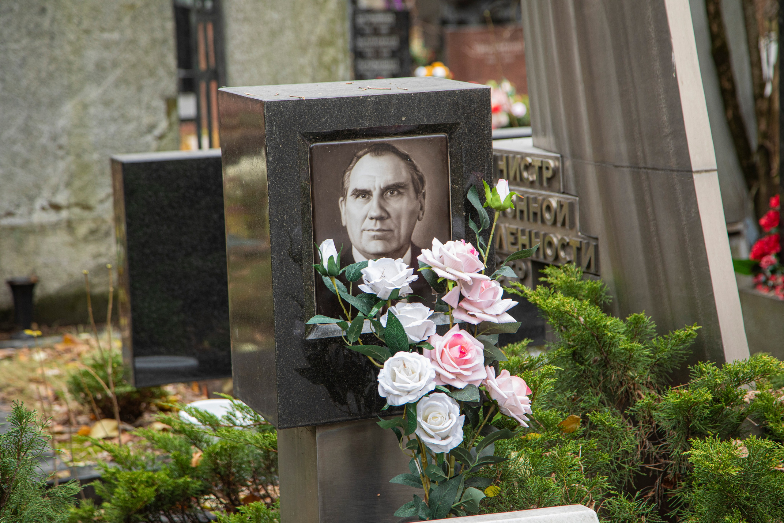 Осенняя прогулка по Новодевичьему кладбищу. Фотограф Сергей Ловкий