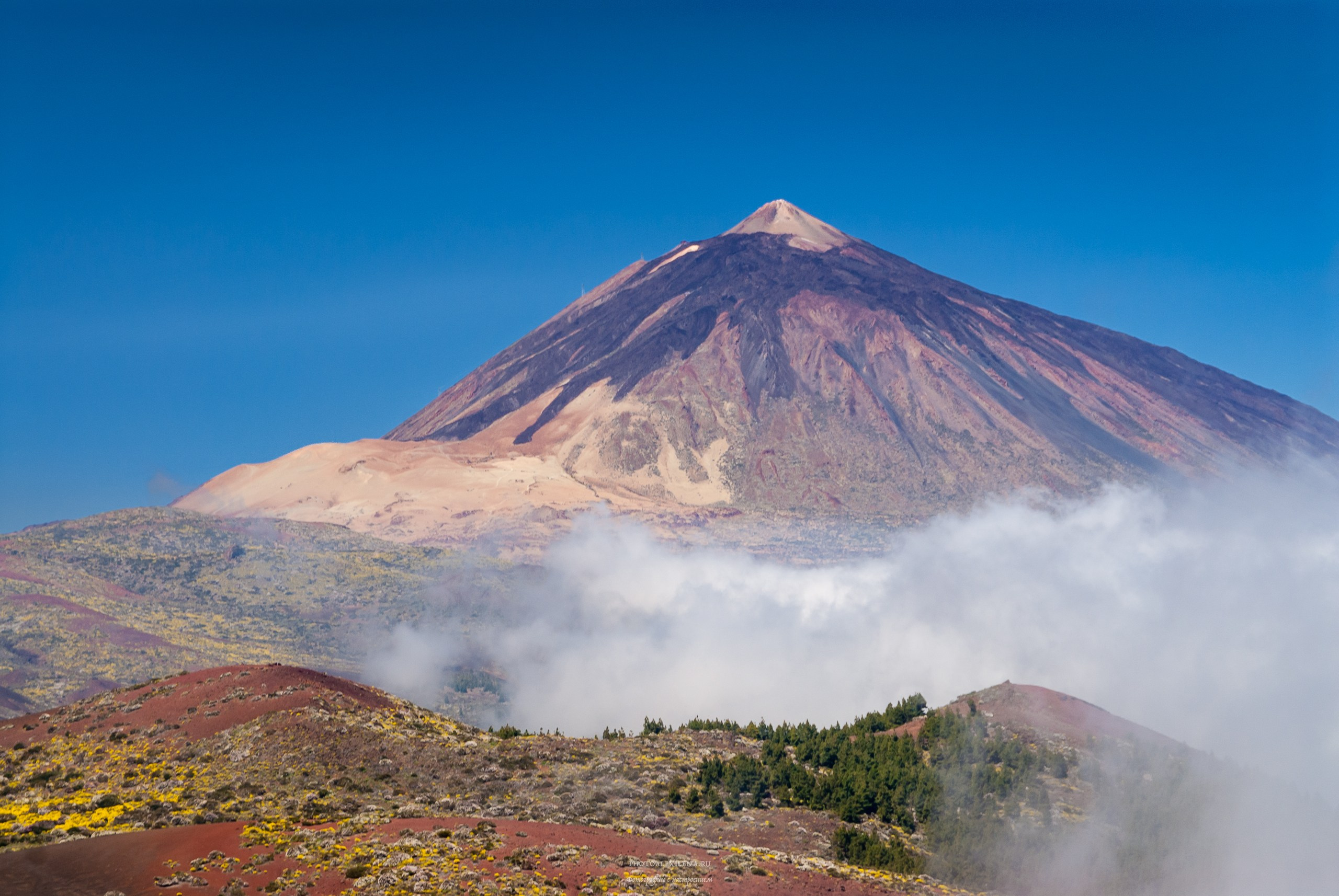 В кальдере вулкана. Авторские стильные фотокартины