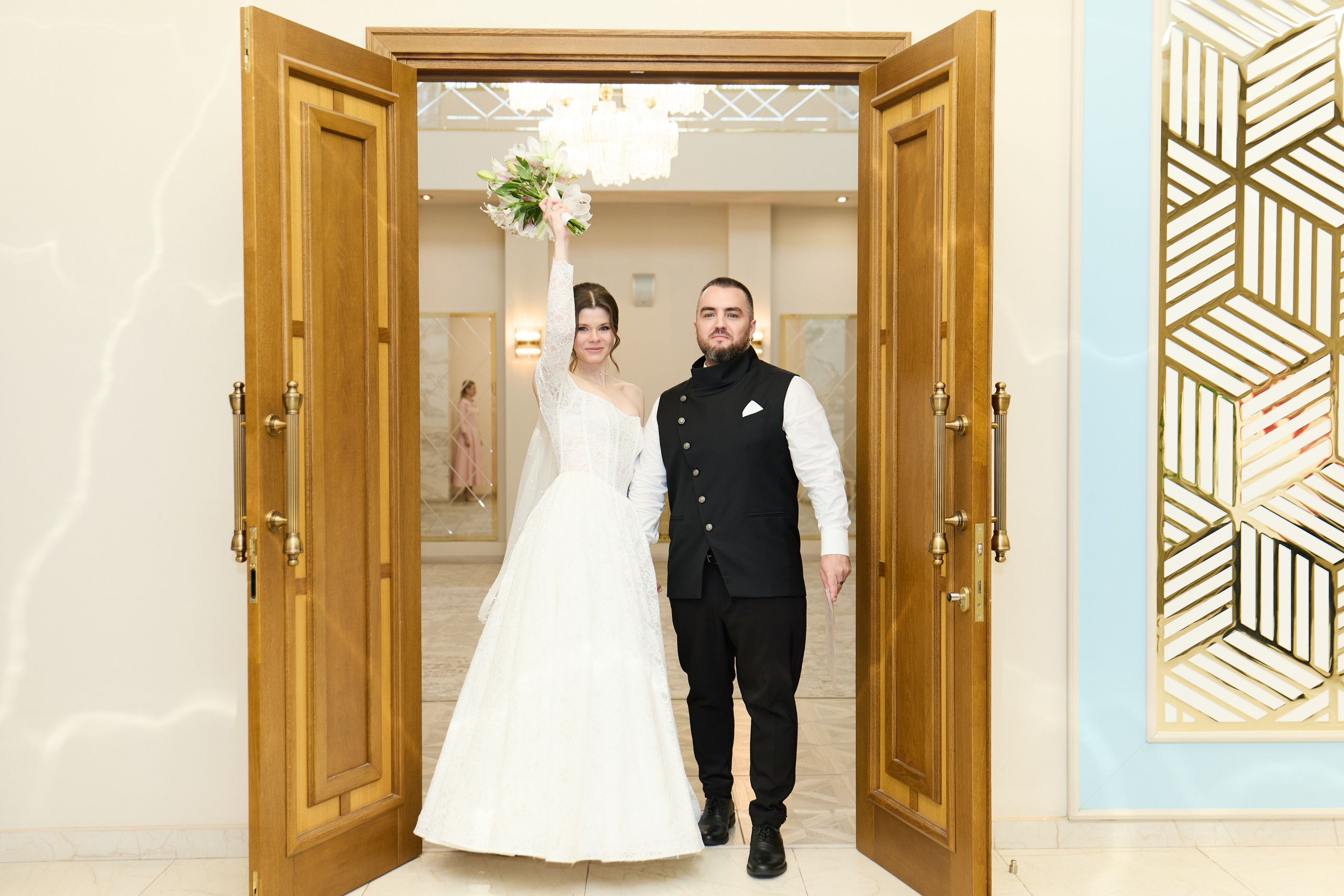 Классические сборы в отеле. Роспись в 4 ЗАГСе и съемка в оранжерее Цицина РАН. Любовь Юсупова. Фотограф