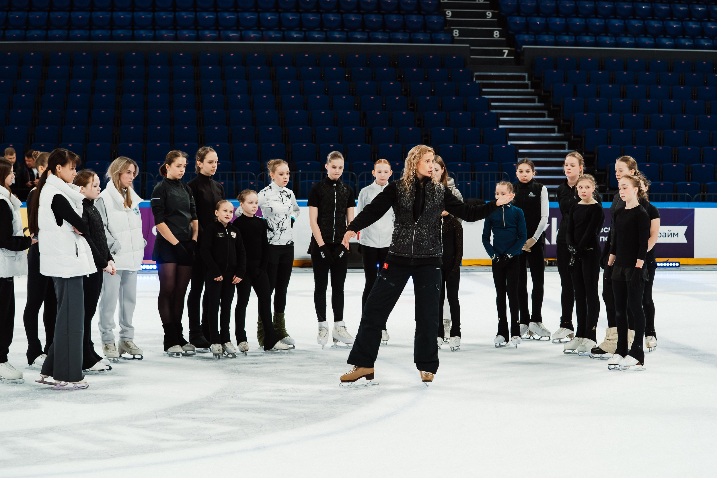 Мастер-класс Этери Тутберидзе в Новосибирске. Воробьева Ксения — Спортивный и танцевальный фотограф Новосибирск