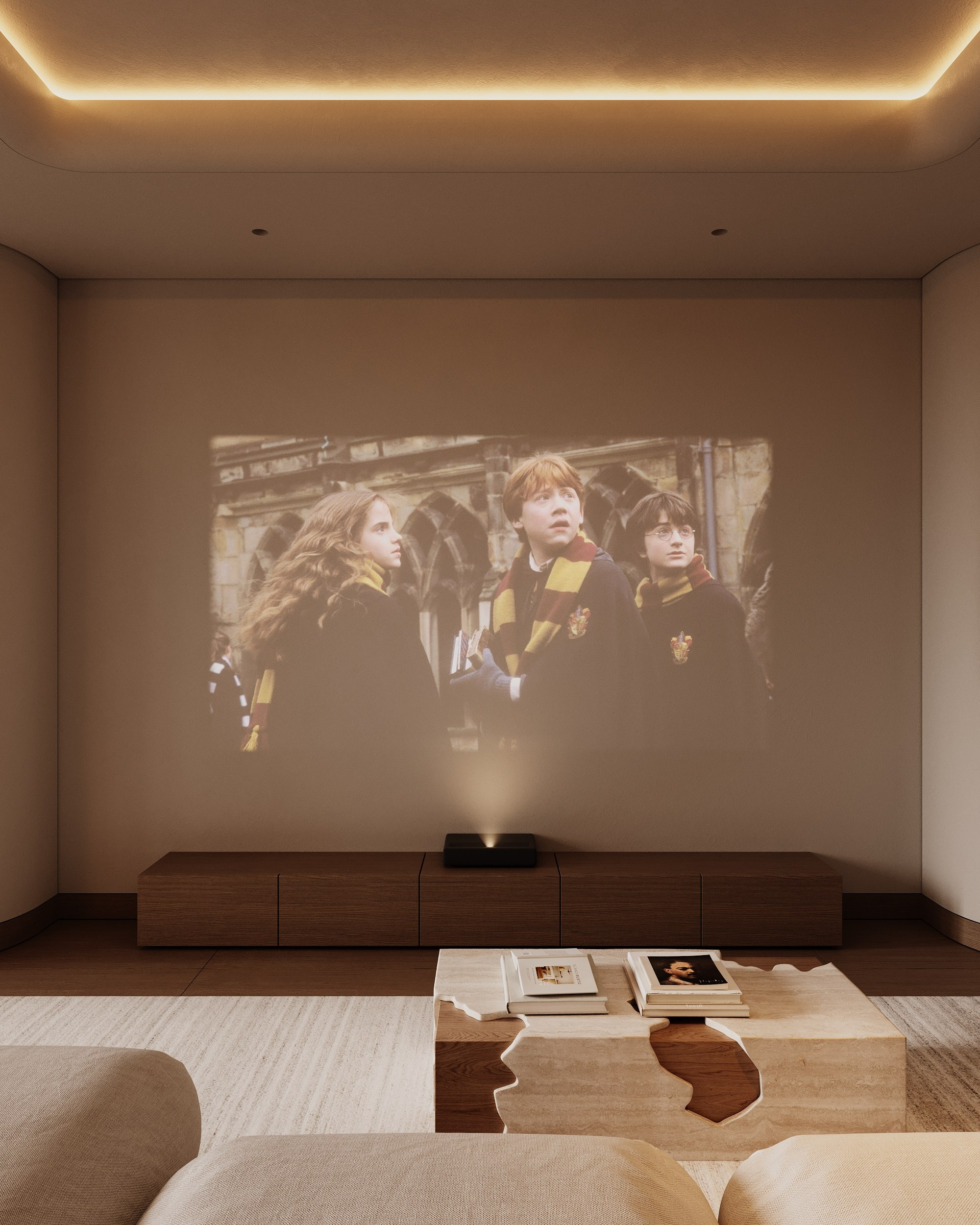 GARDEN QUARTERS. Interior 3D visualizer Liya Iskevich