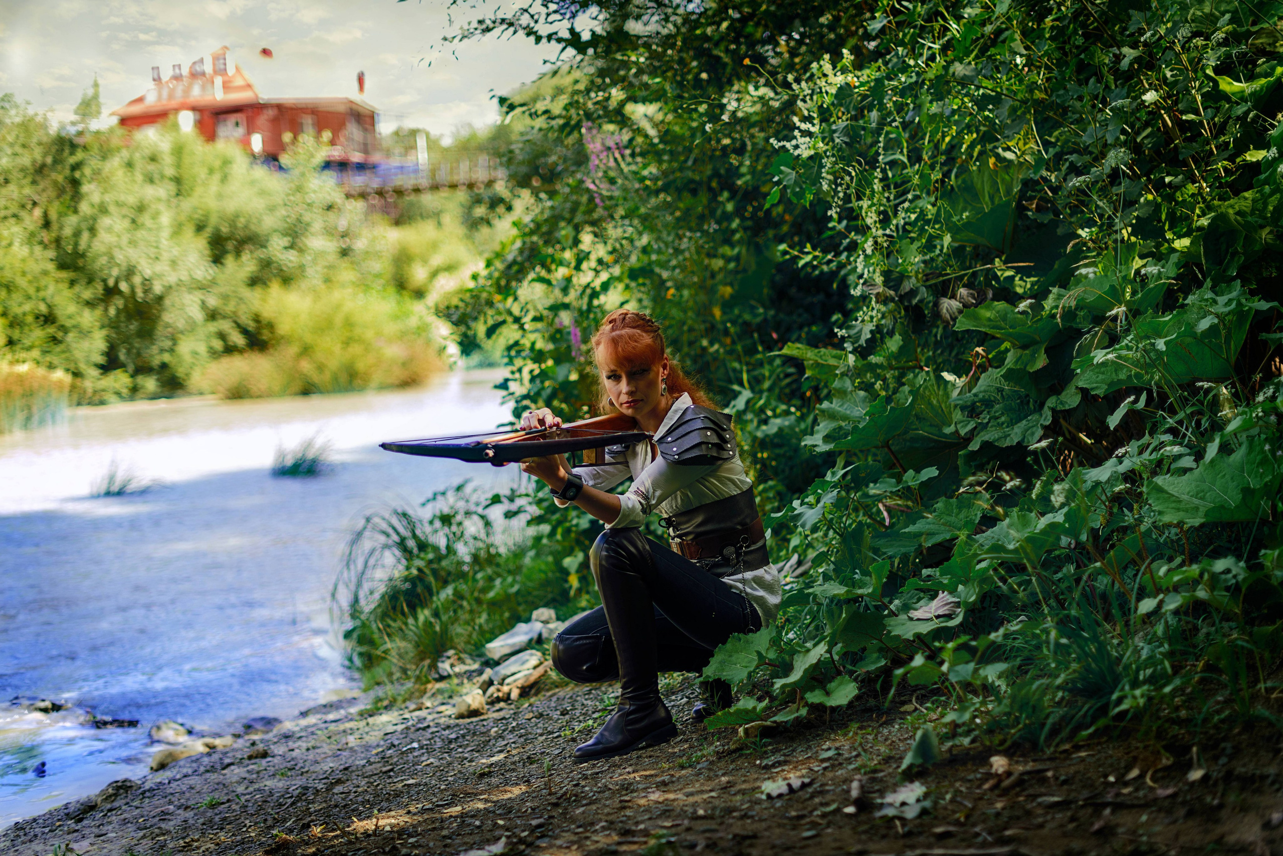 Женский рыцарский портрет. Арт студия «Пегас». Фото- и видео- съемка