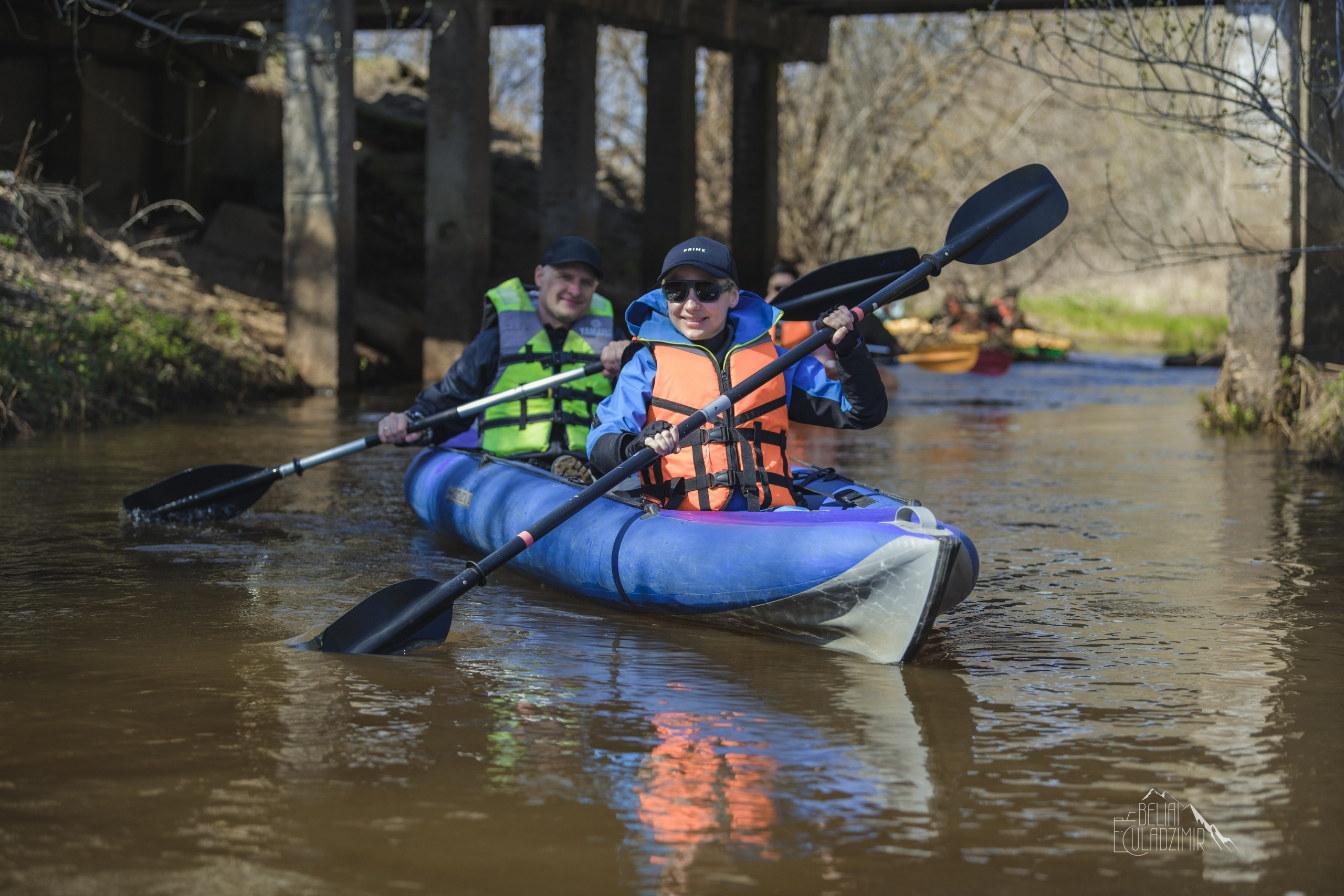Сплав по реке Тремля 4 апреля 2026 года. Репортажный фотограф Владимир Беляй