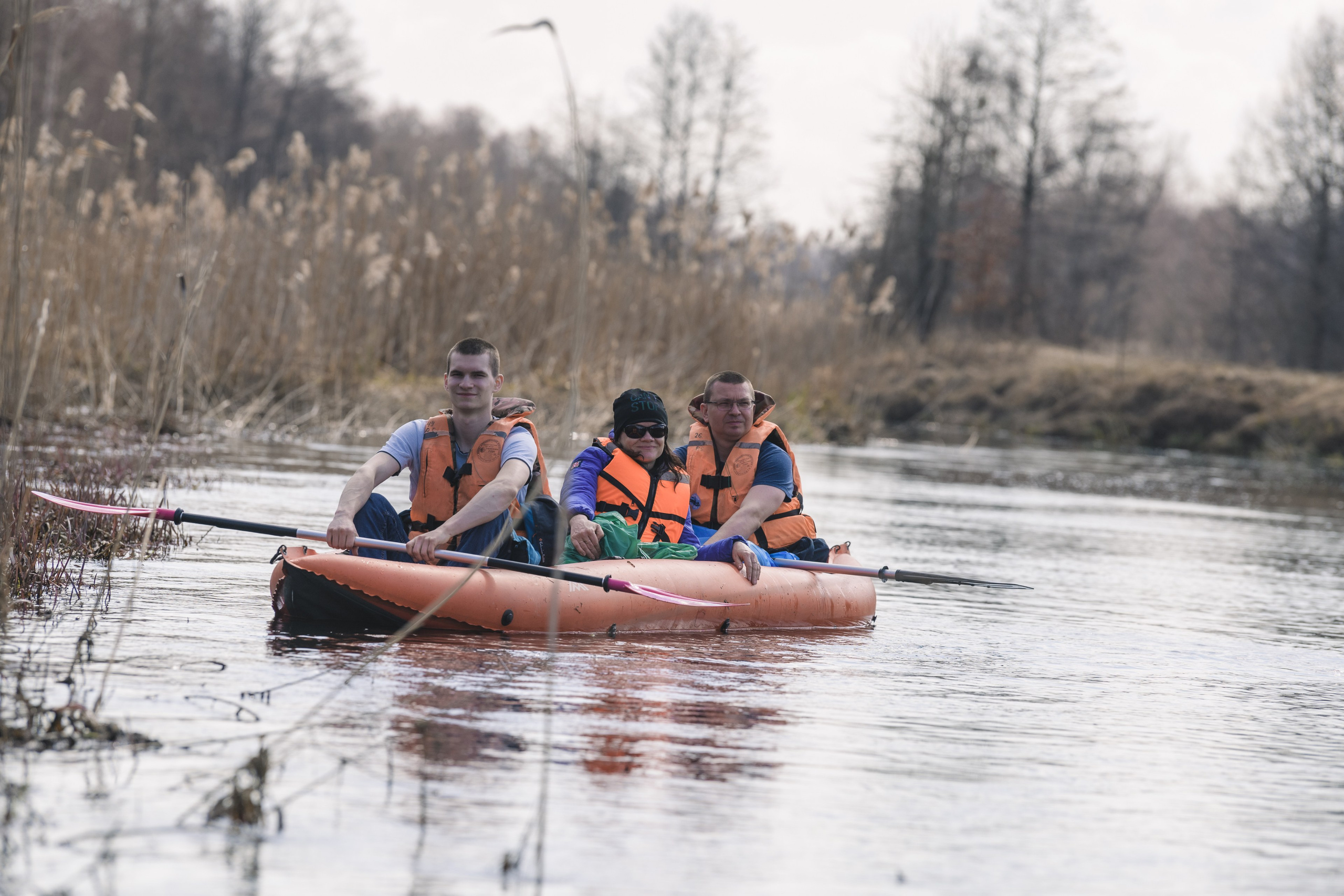 Сплав по реке Ипа 28 марта 2026 года. Репортажный фотограф Владимир Беляй